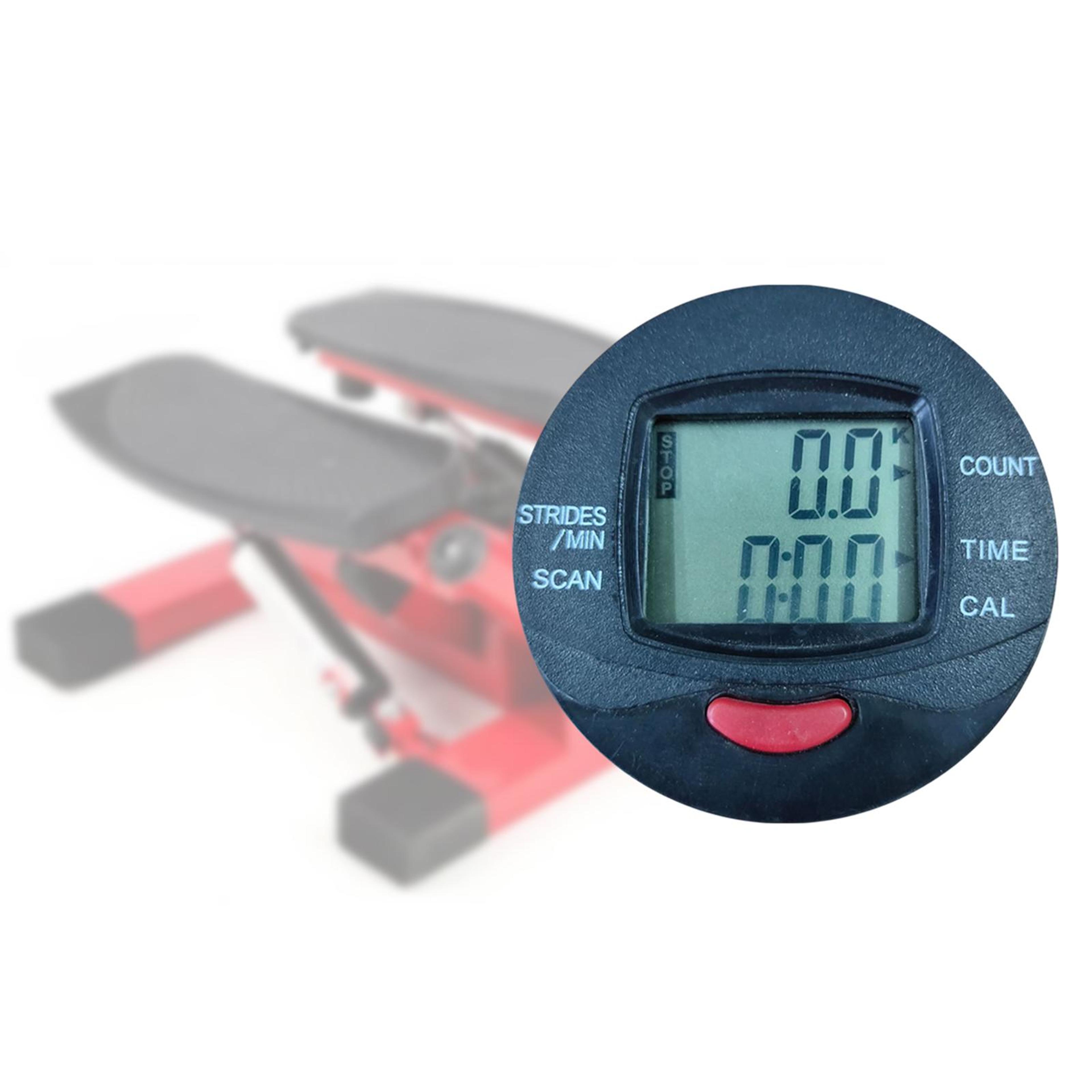 Digital Pedometer Counter For Step Machines Calories Time Speed Monitor 2