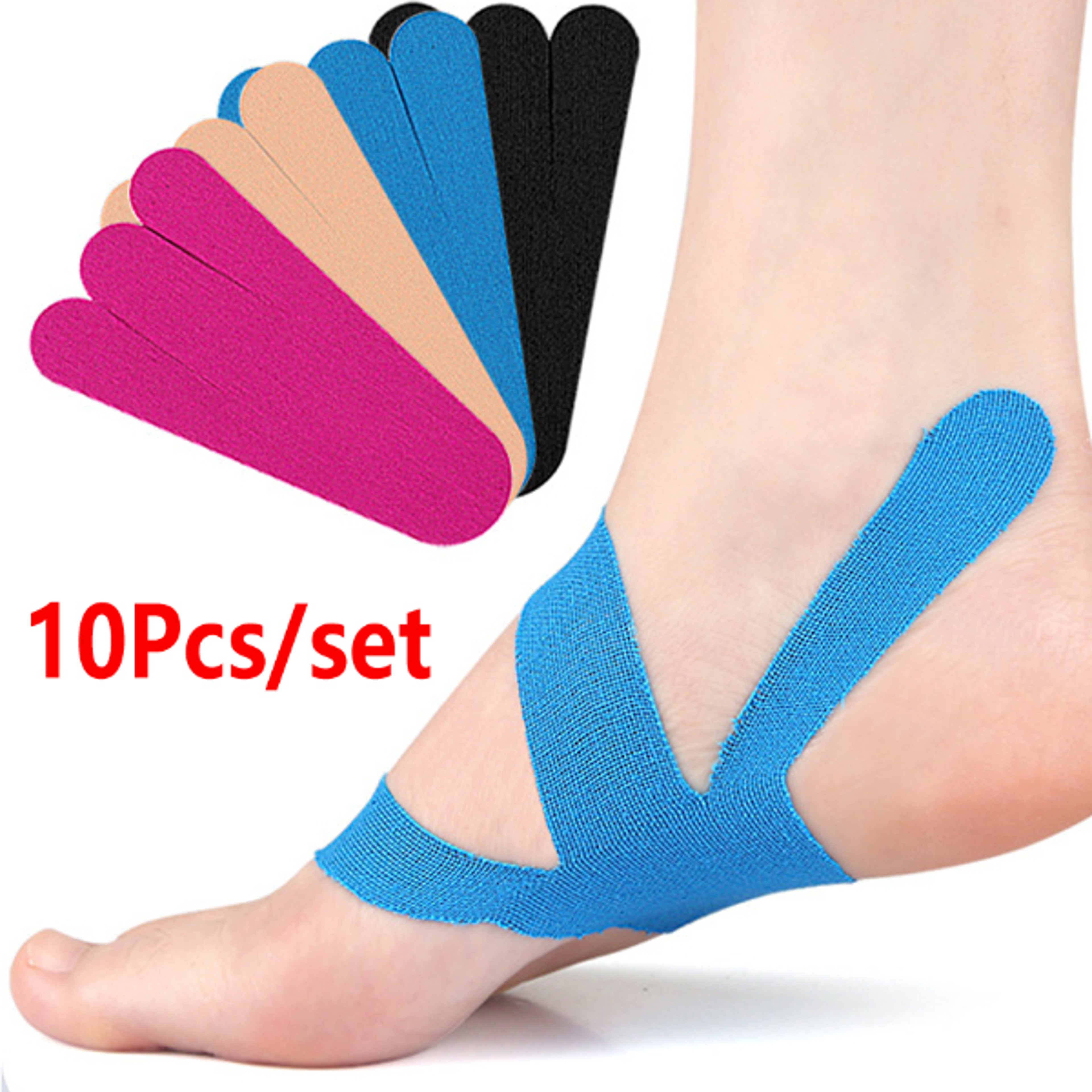 kinesiology tape for foot arch support plantar fasciitis relief waterproof sports recovery tape