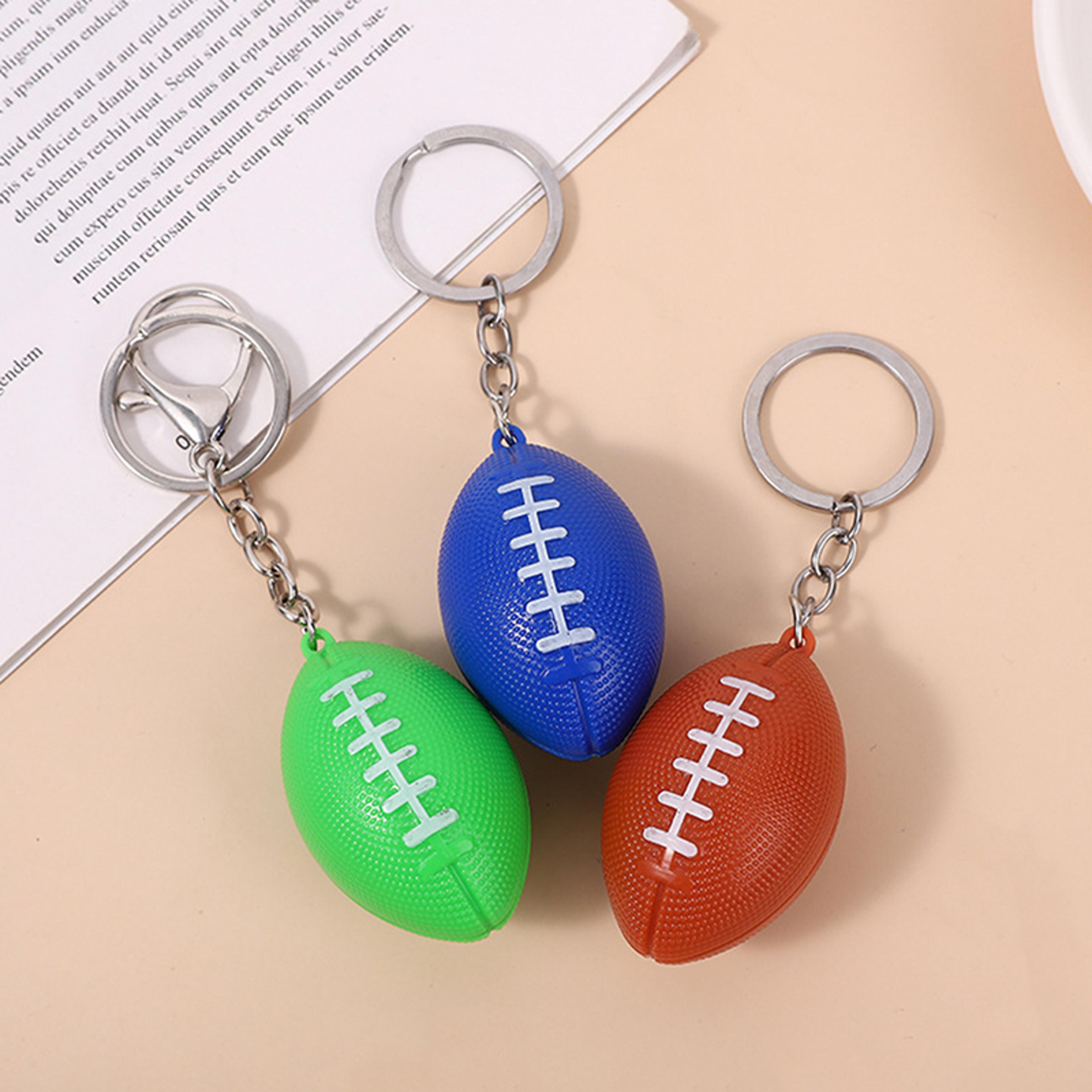 Rugby Ball Keychain Gift For Players And Fans 3