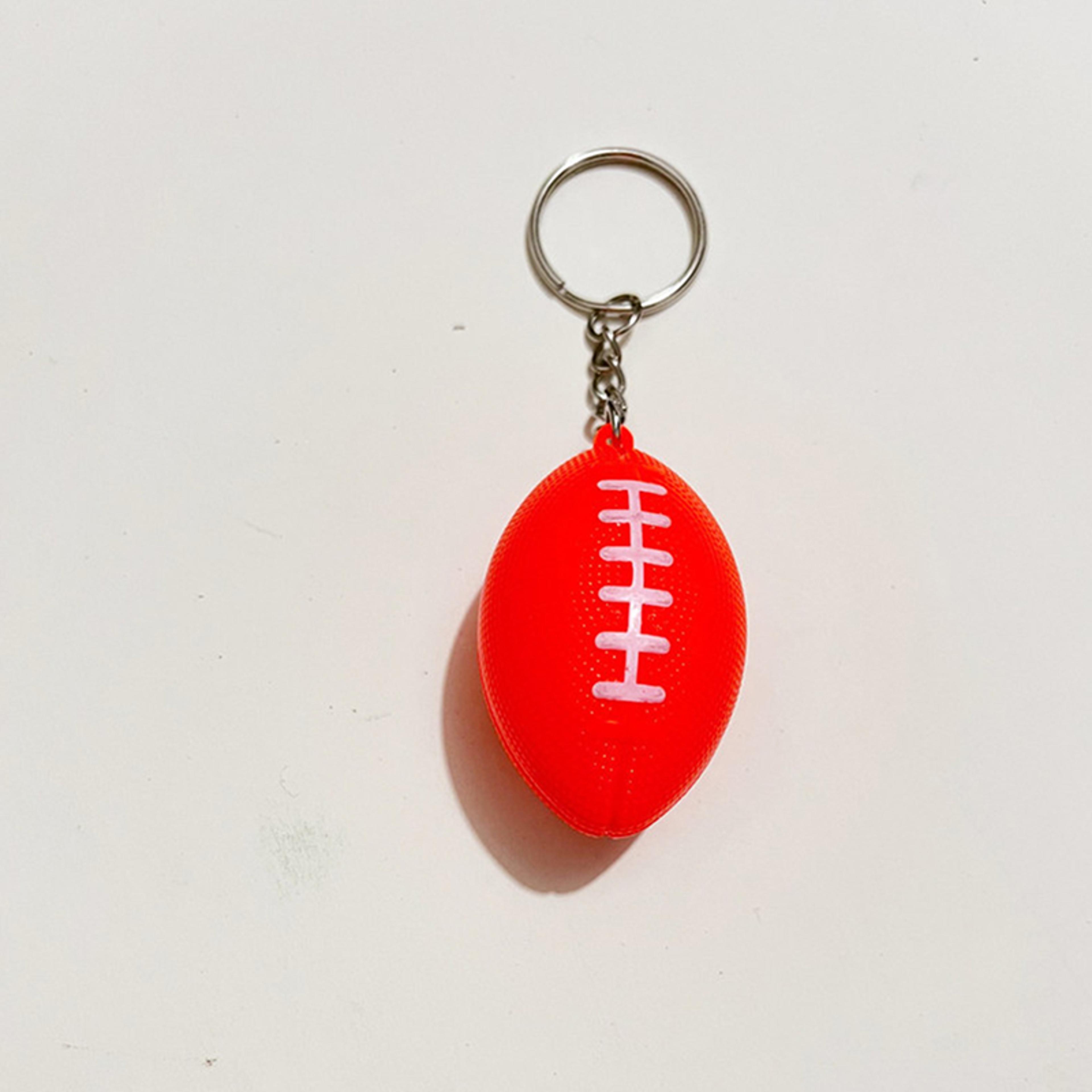 Rugby Ball Keychain Gift For Players And Fans 6
