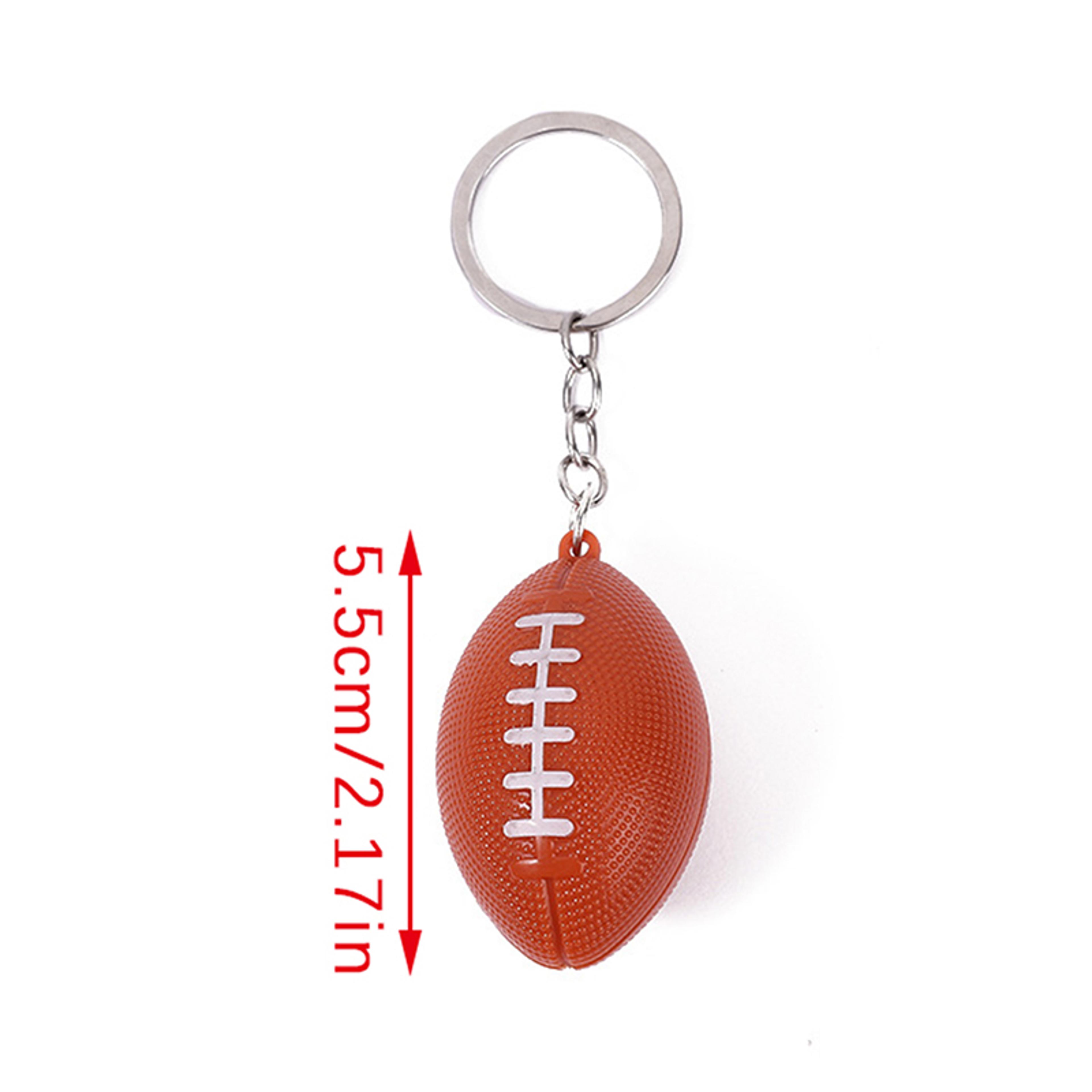 Rugby Ball Keychain Gift For Players And Fans 5