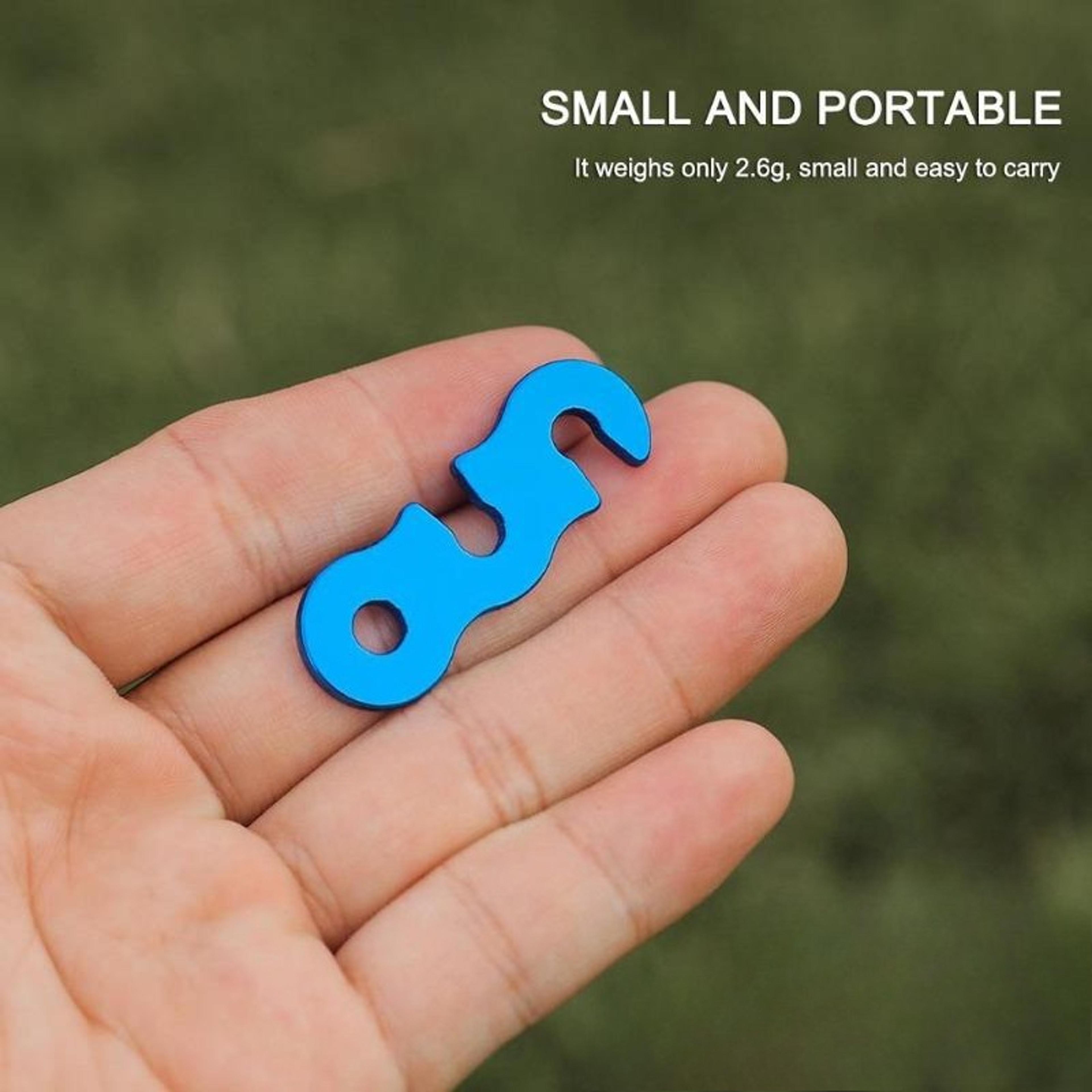 Adjustable Tent Cord Tensioners S Type Clips For Camping Tent Accessories 1