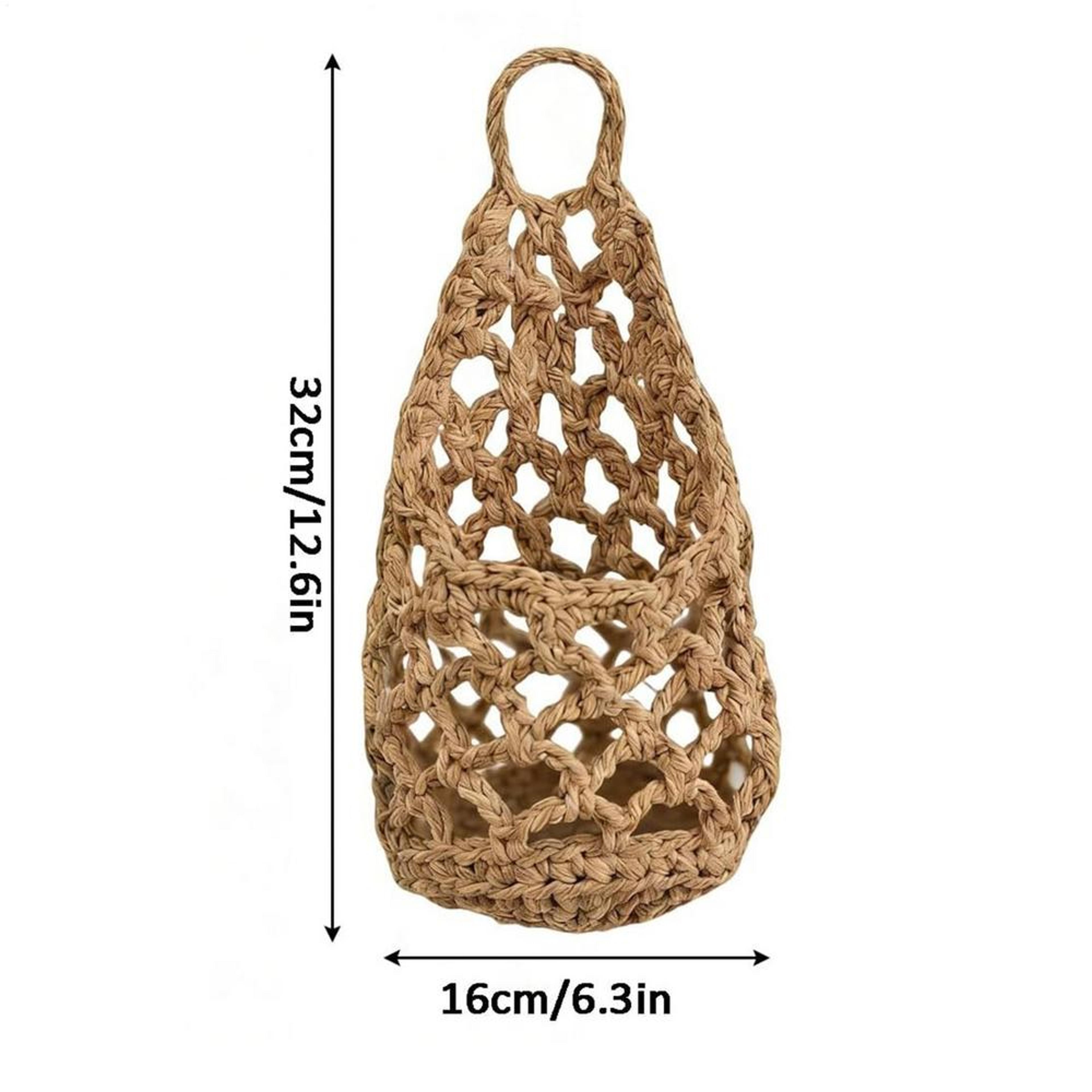 Handmade Cotton Macrame Plant Hanger For Boho Home Decor 7
