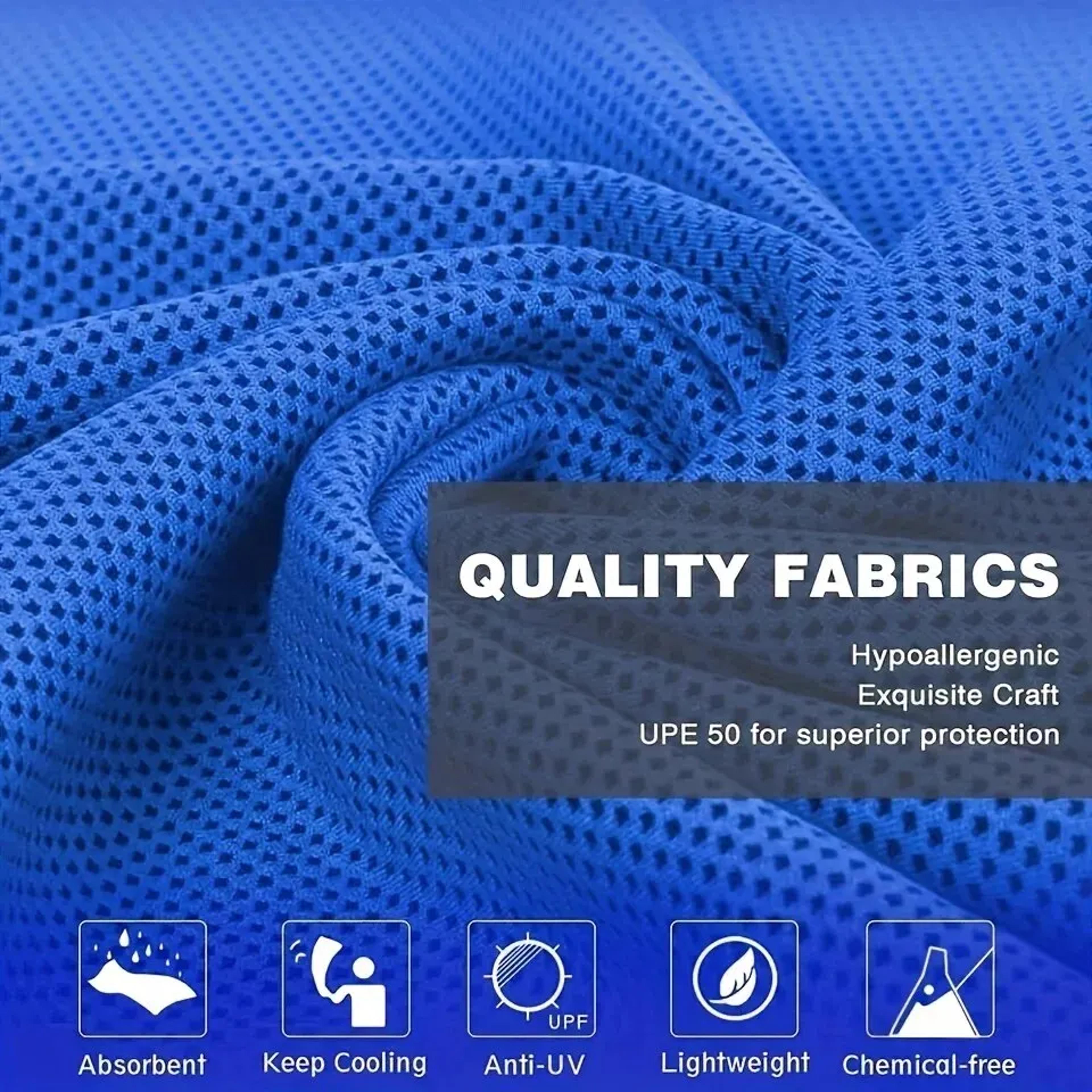 Quick Dry Cooling Hoodie Towel For Sports And Sun Coverage 3