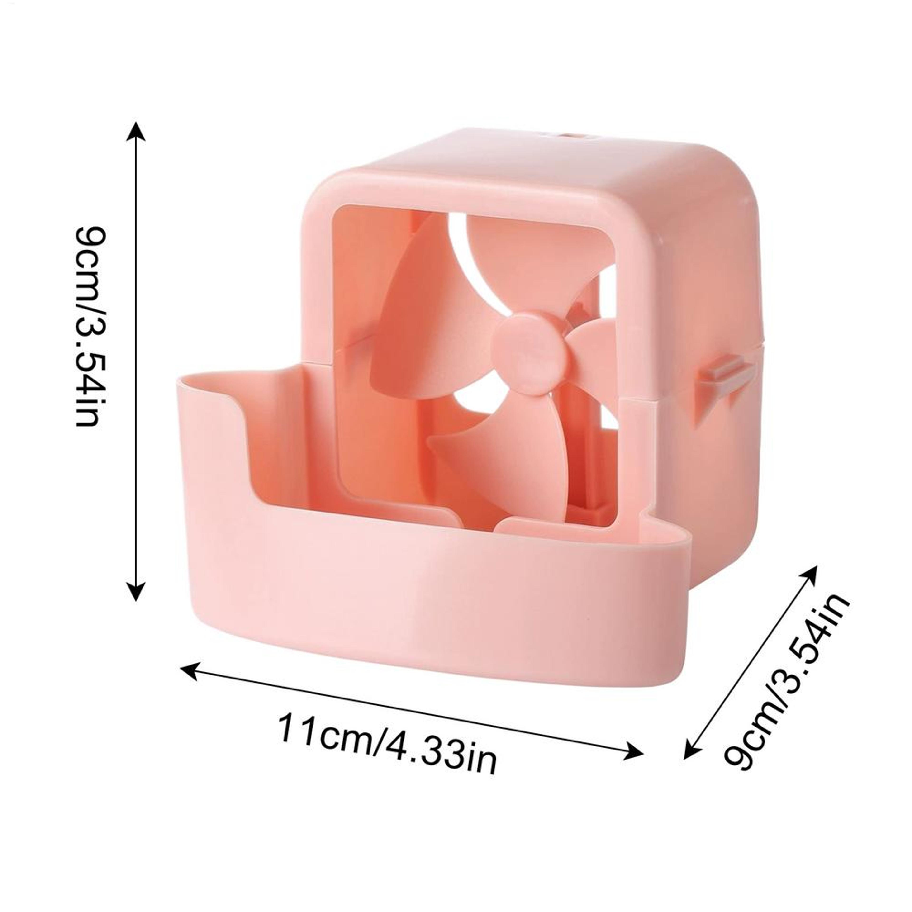 Hangable Ice Box Fan Mister Attachment For Outdoor Cooling 6