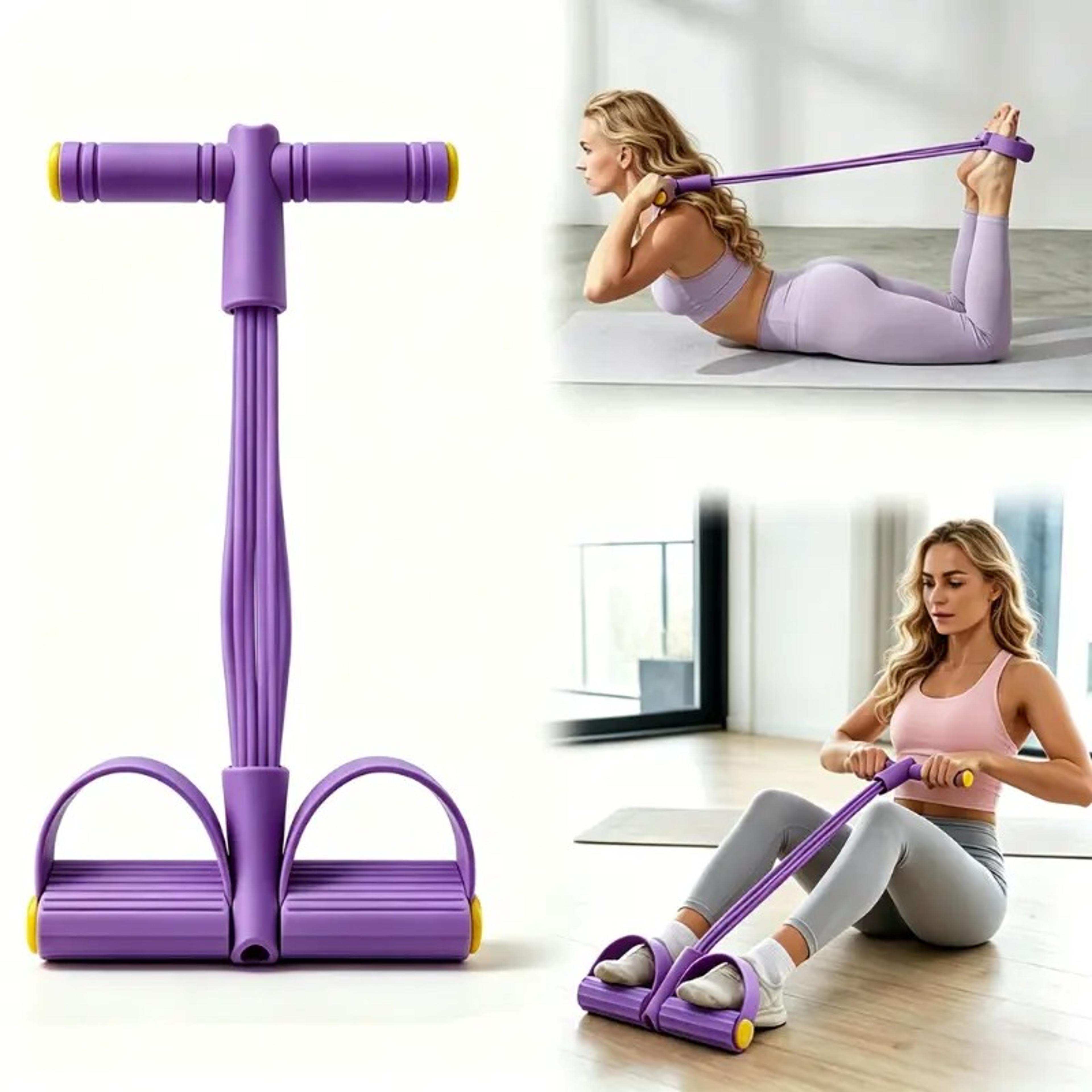 yoga pedal resistance band full body trainer
