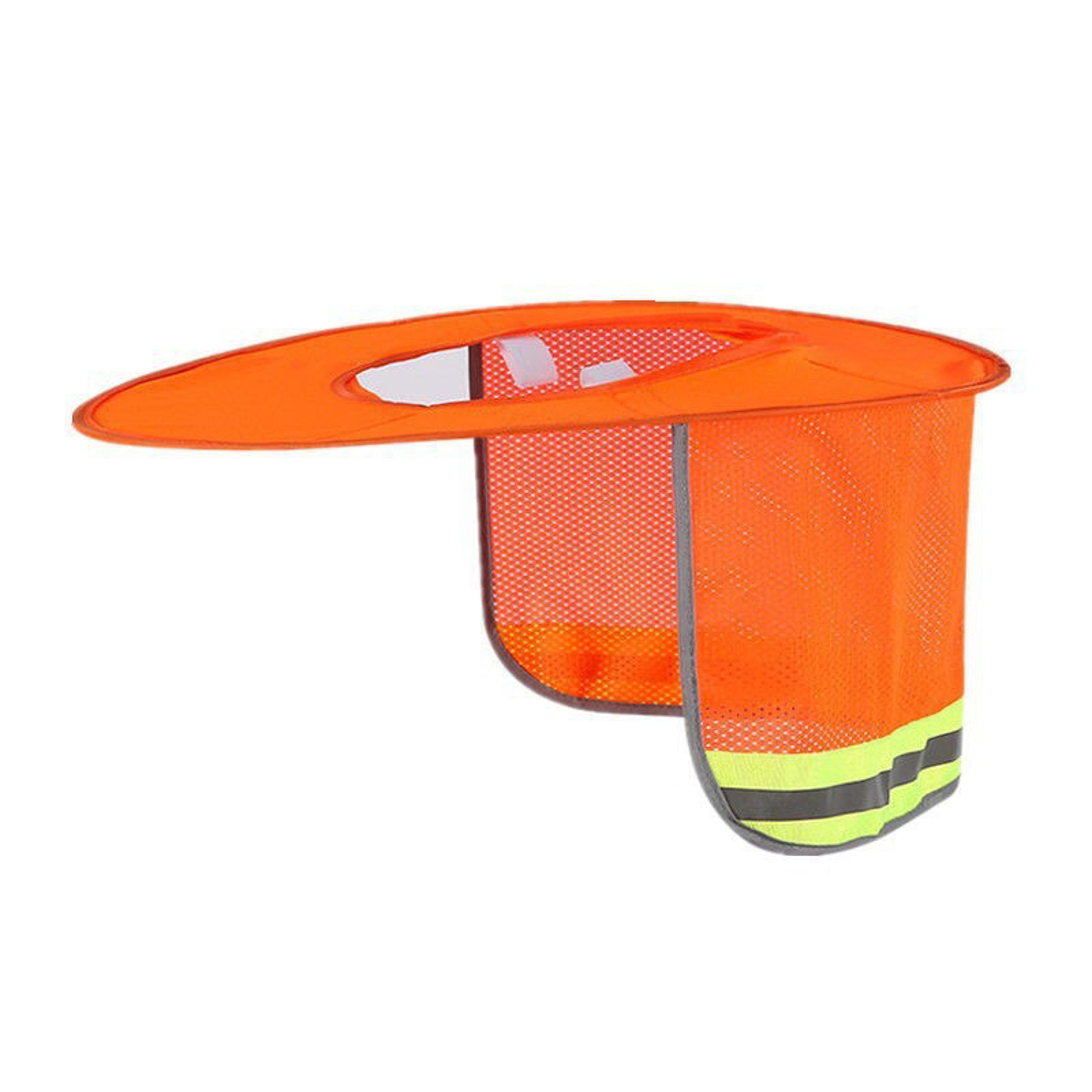 Reflective Hard Hat Sun Shade and Safety Helmet Neck Shield