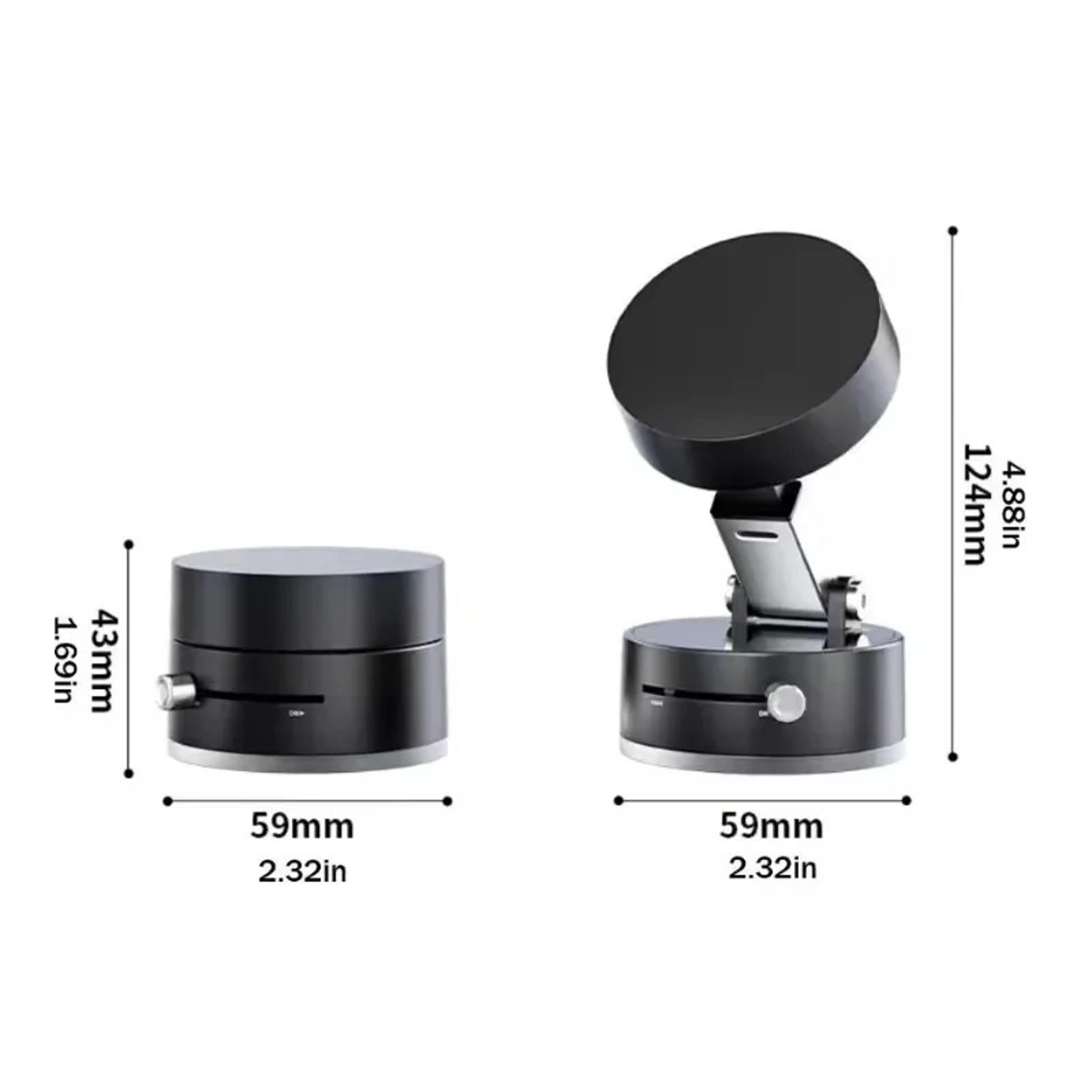 Universal Magnetic Suction Car Phone Mount With Rotation And Adjustable 5