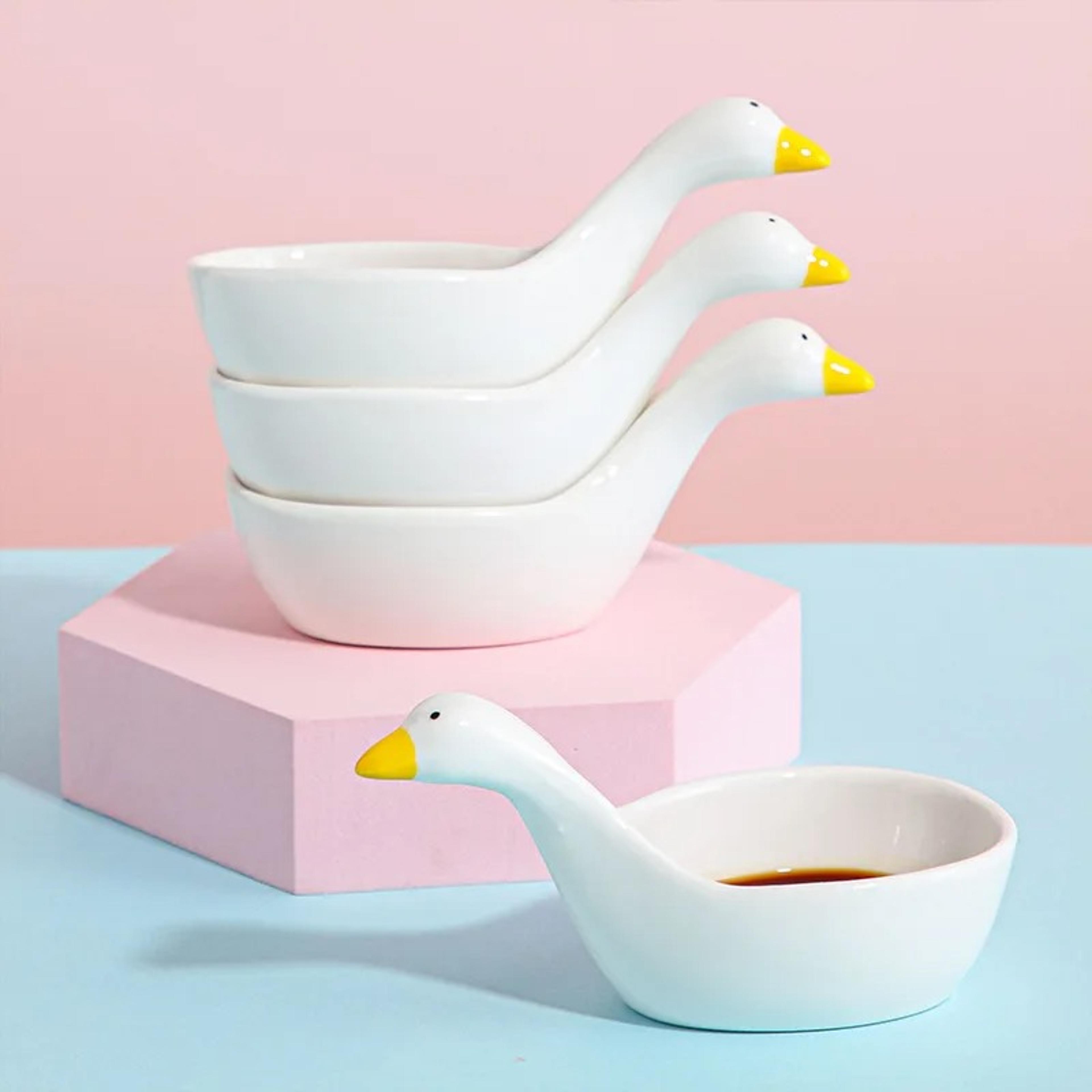Cute Animal Ceramic Dipping Dish For Sauces And Snacks 1