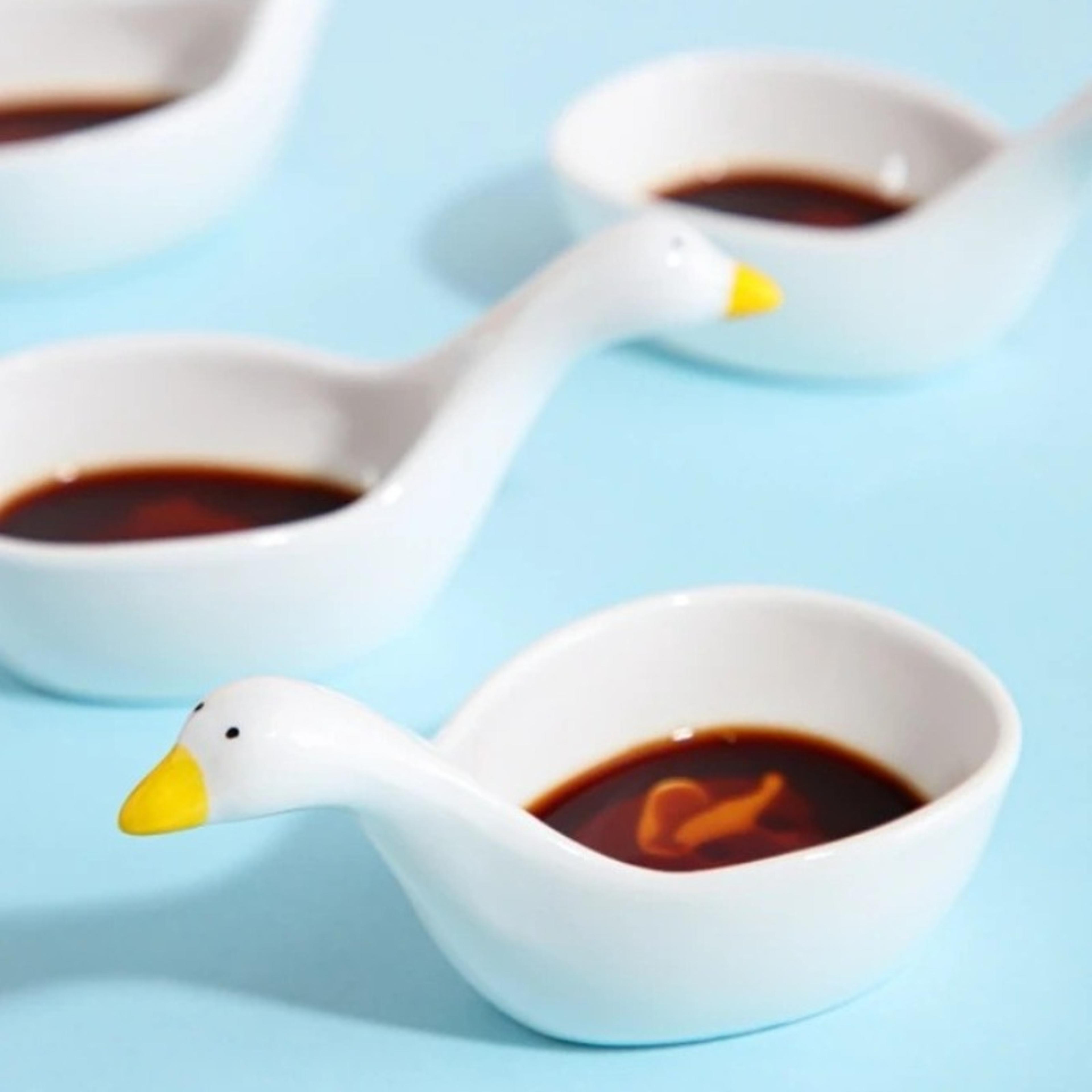 Cute Animal Ceramic Dipping Dish For Sauces And Snacks 4