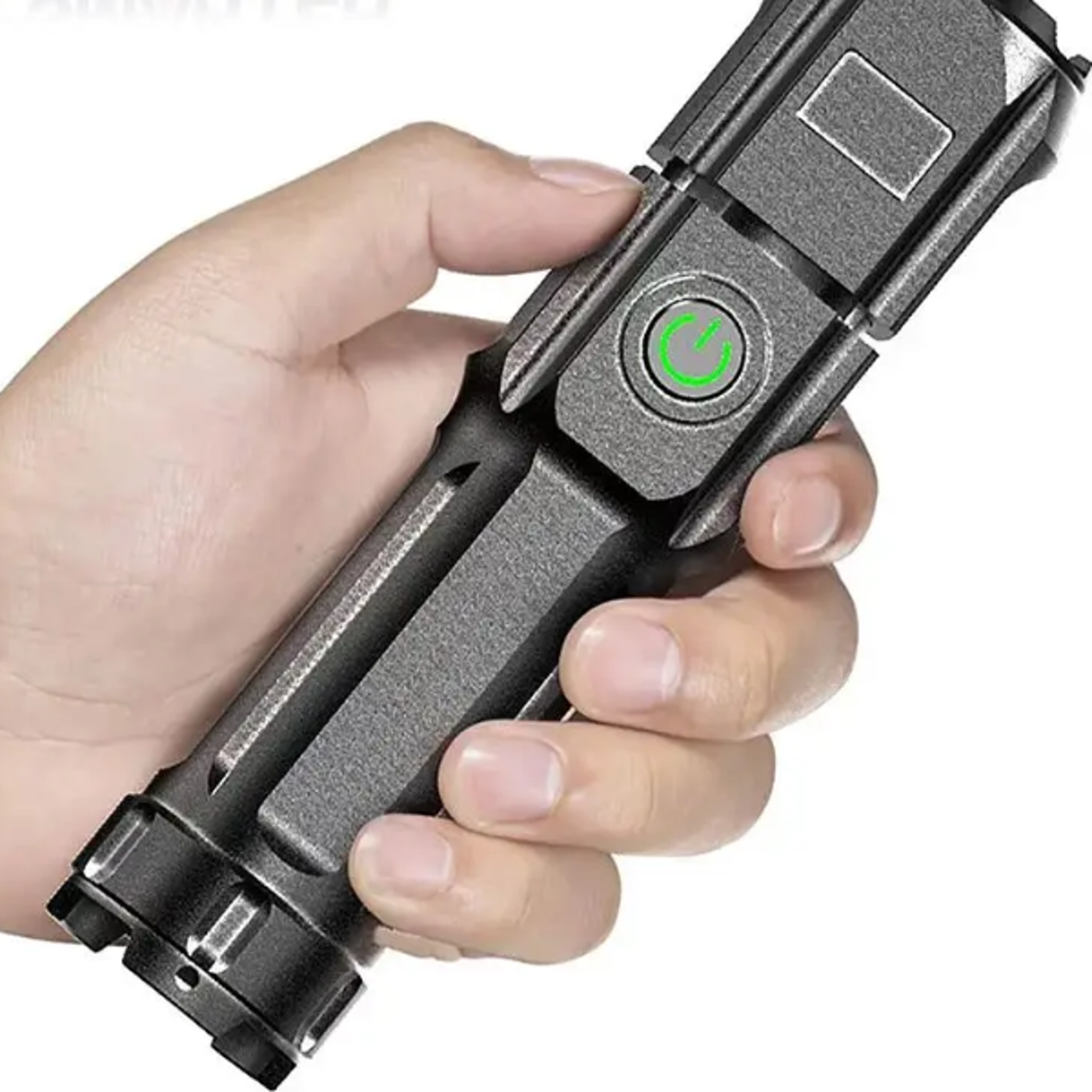 rechargeable led flashlight with zoom waterproof tactical torch