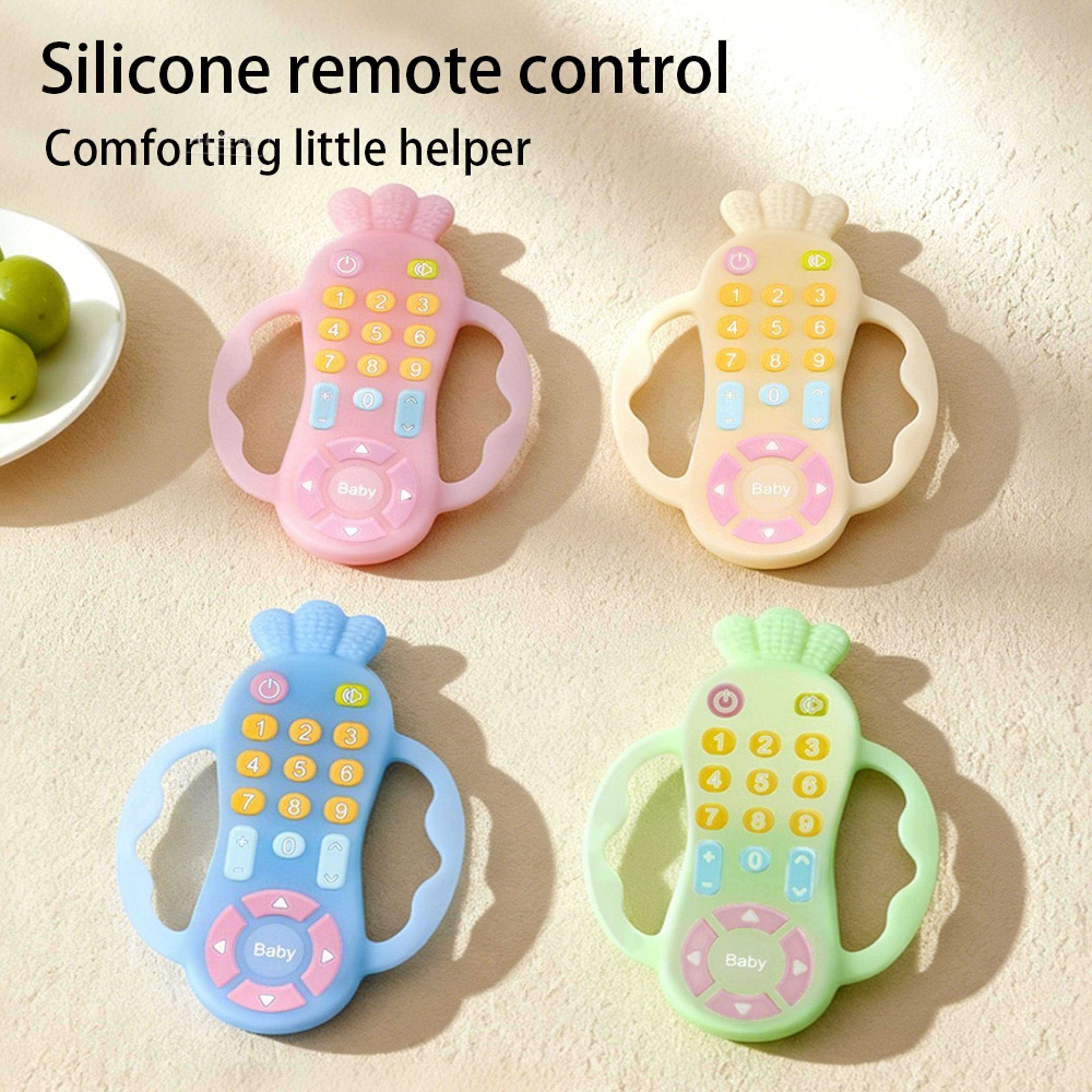 Remote Control Baby Teether Toy Anti Thumb Sucking Soothing Pacifier 1