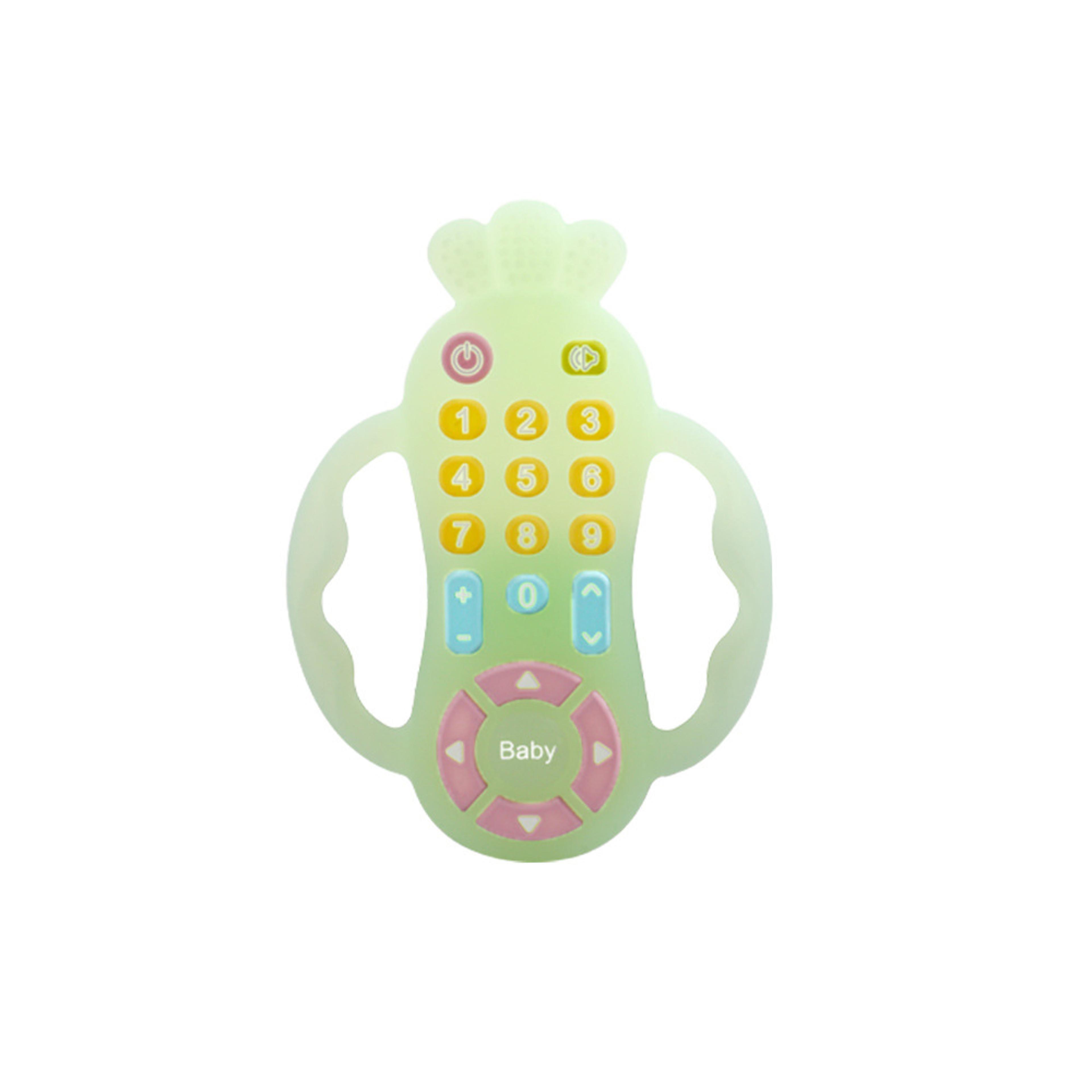 Remote Control Baby Teether Toy Anti Thumb Sucking Soothing Pacifier 5
