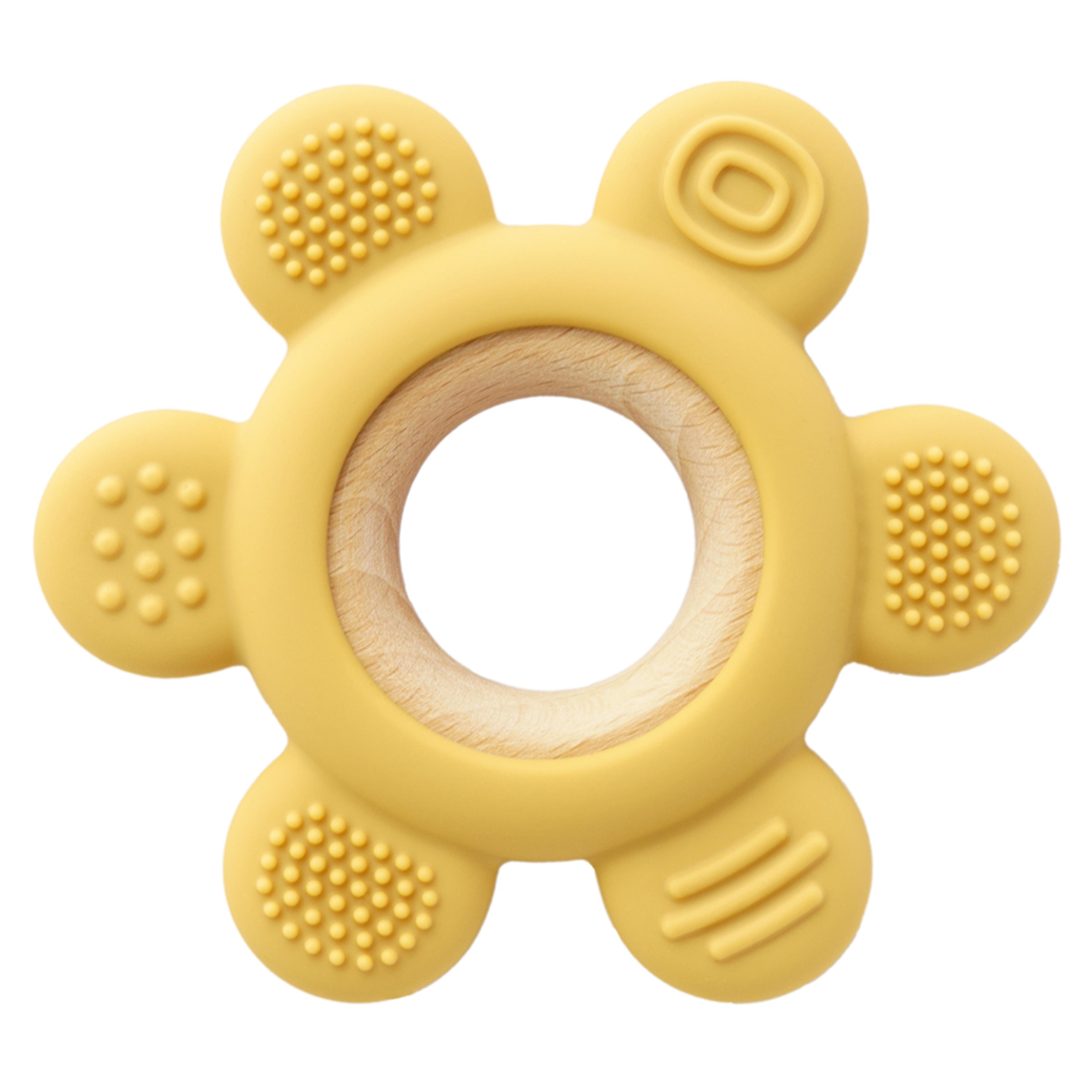 Baby Silicone Teether Necklace Rudder Shape Sensory Chew Toy 10