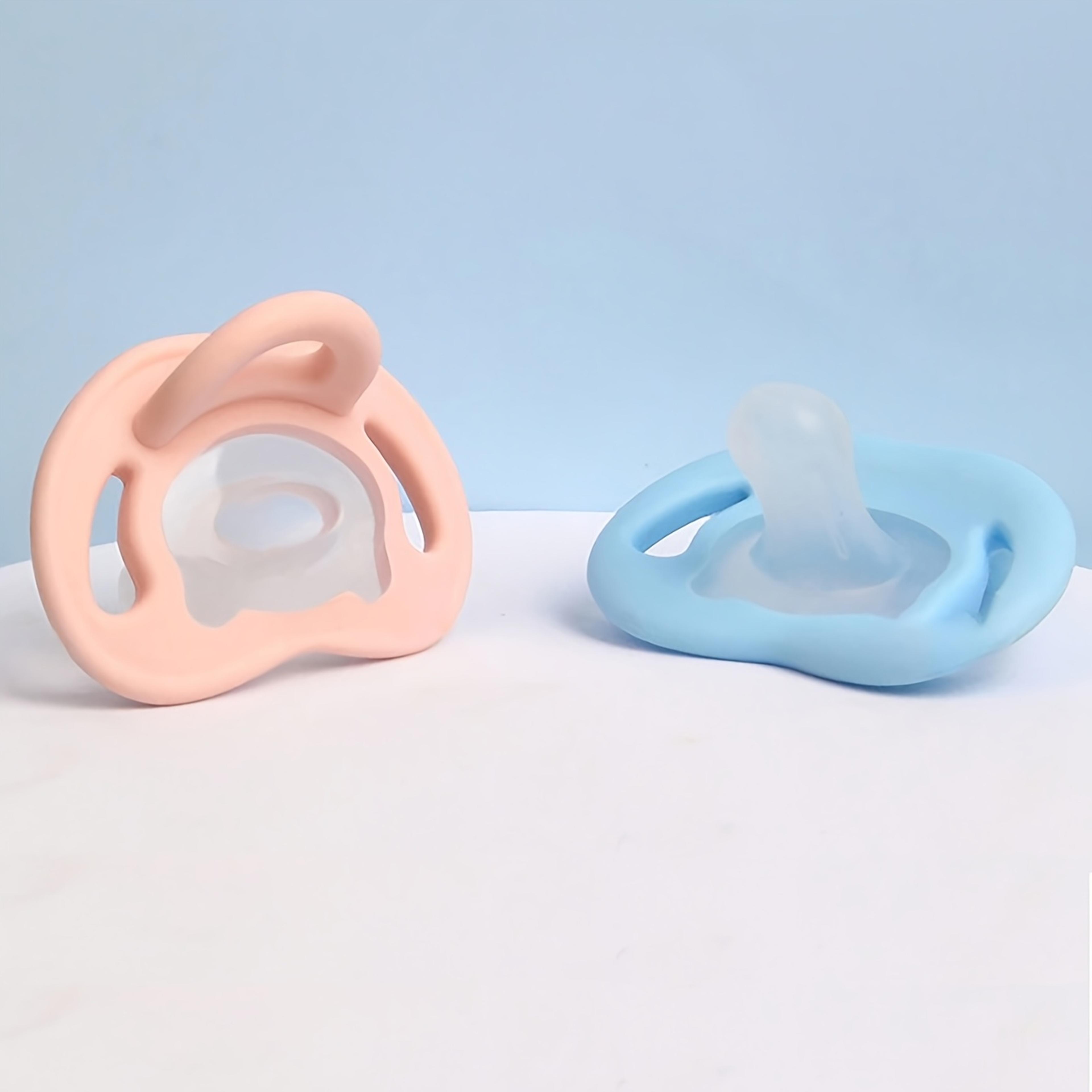 Soft Touch Silicone Baby Pacifier Newborn Thumb Nipple Soother For Comfort 1