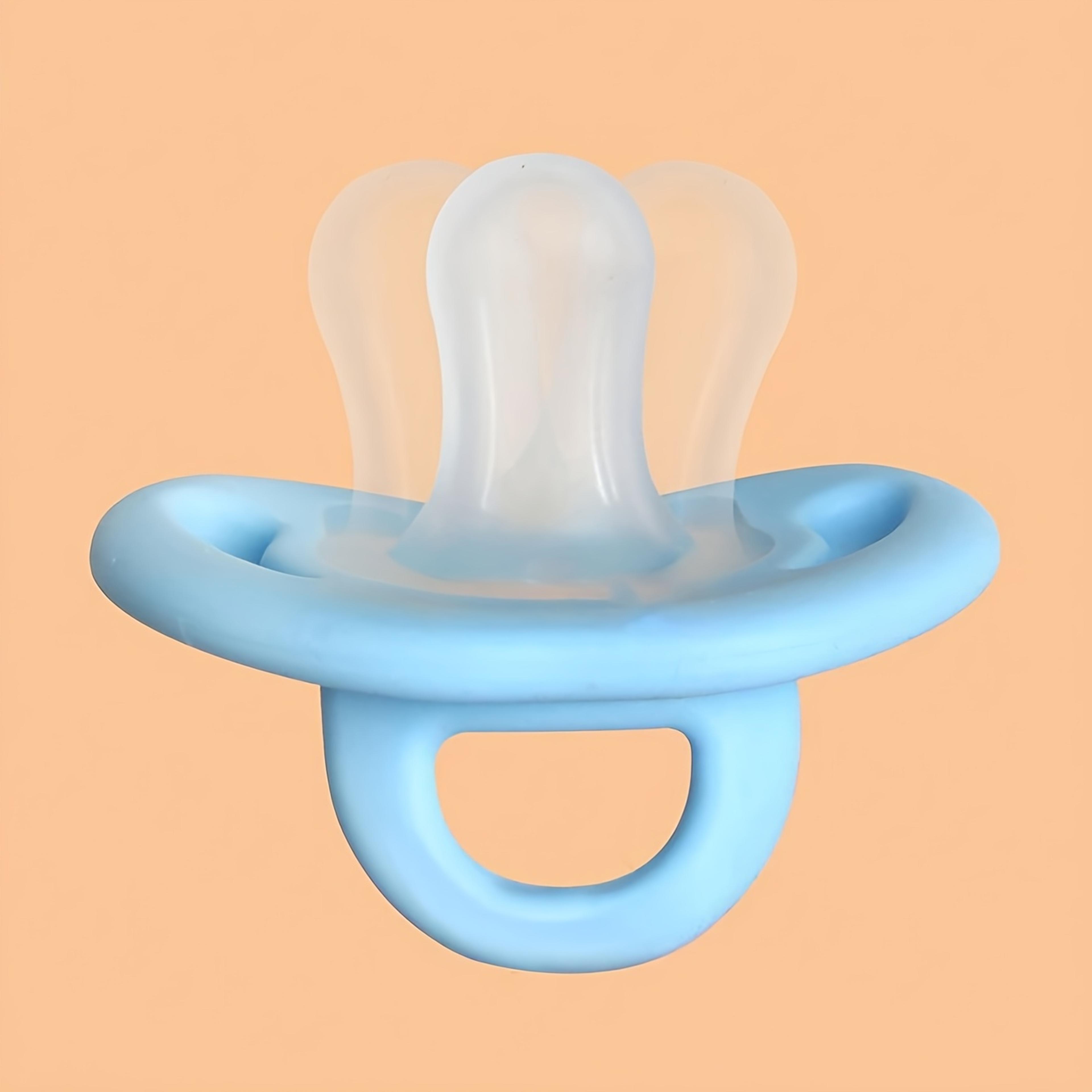 Soft Touch Silicone Baby Pacifier Newborn Thumb Nipple Soother For Comfort 2