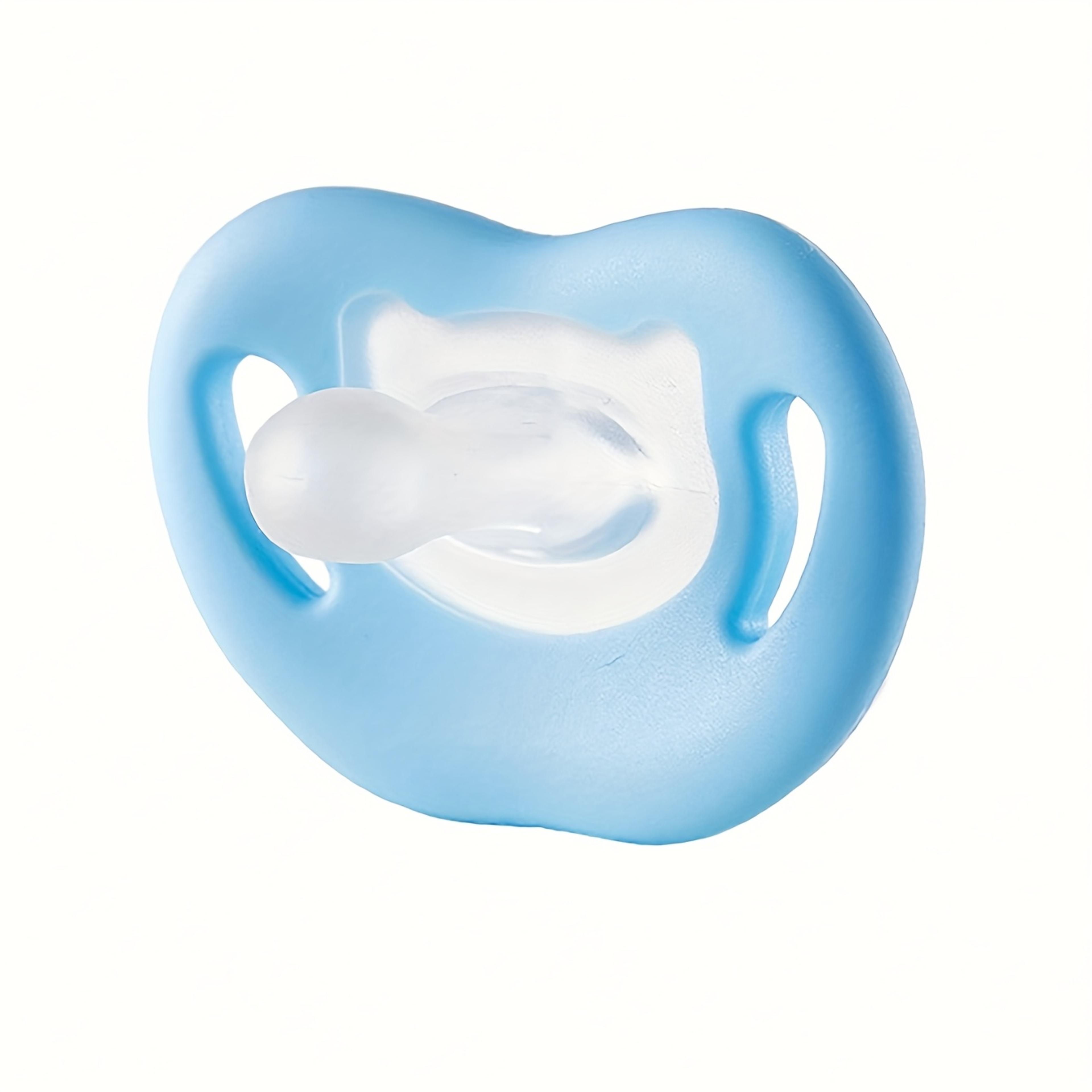 Soft Touch Silicone Baby Pacifier Newborn Thumb Nipple Soother For Comfort 4