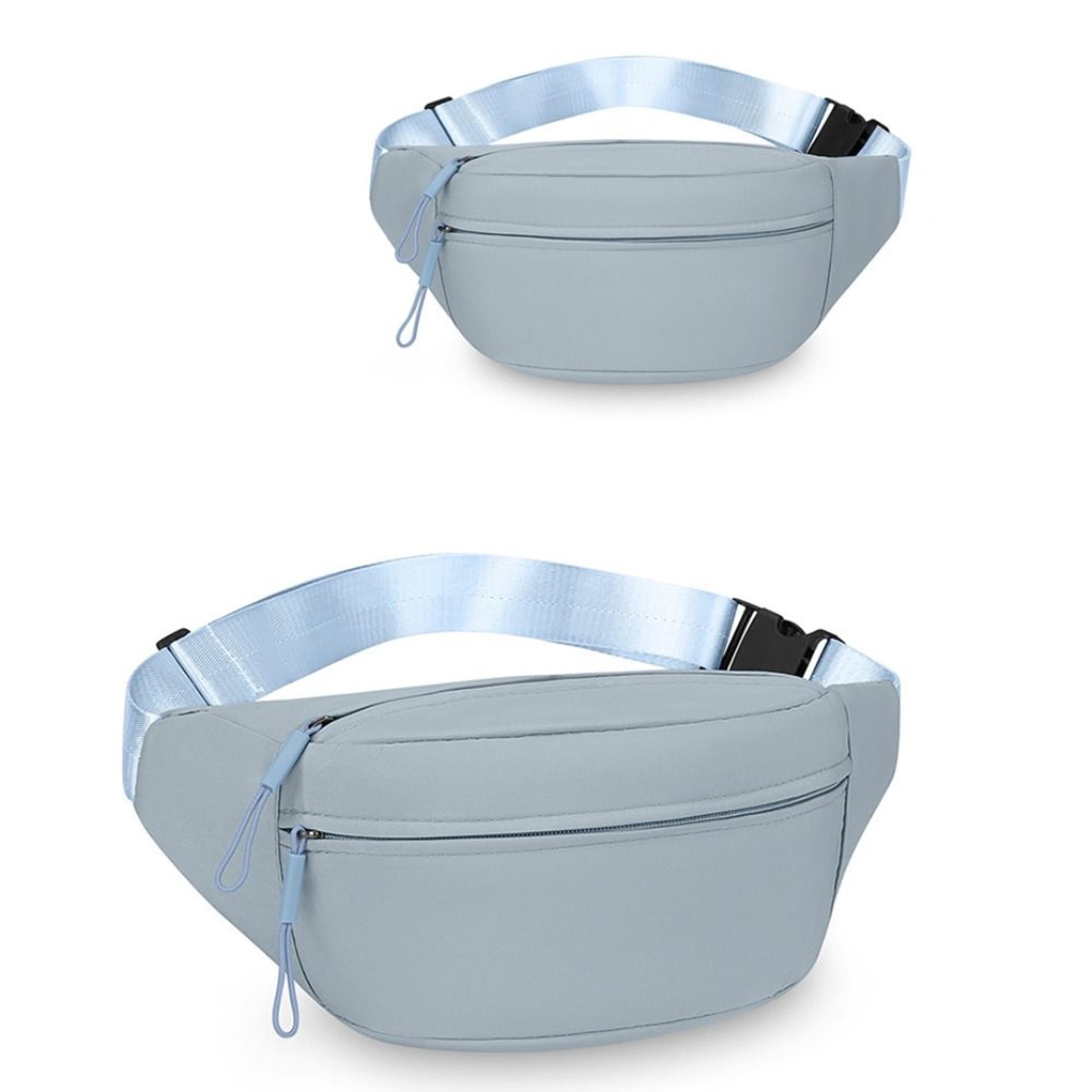 Waterproof Waist Bag Double Pocket Crossbody Shoulder Bag For Travel And Daily Use 3