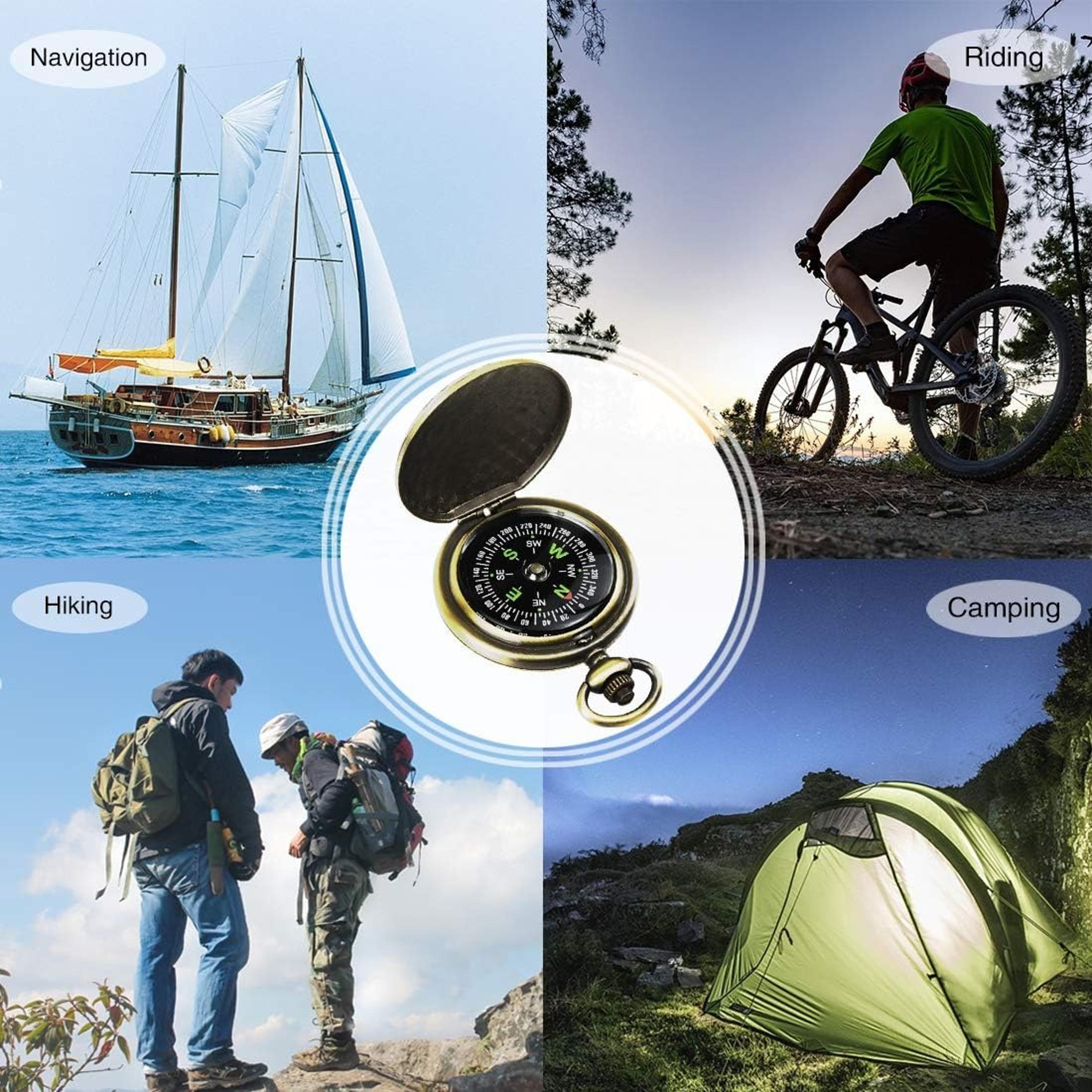 Classic Compass For Hiking Camping Outdoor Navigation Gift 4