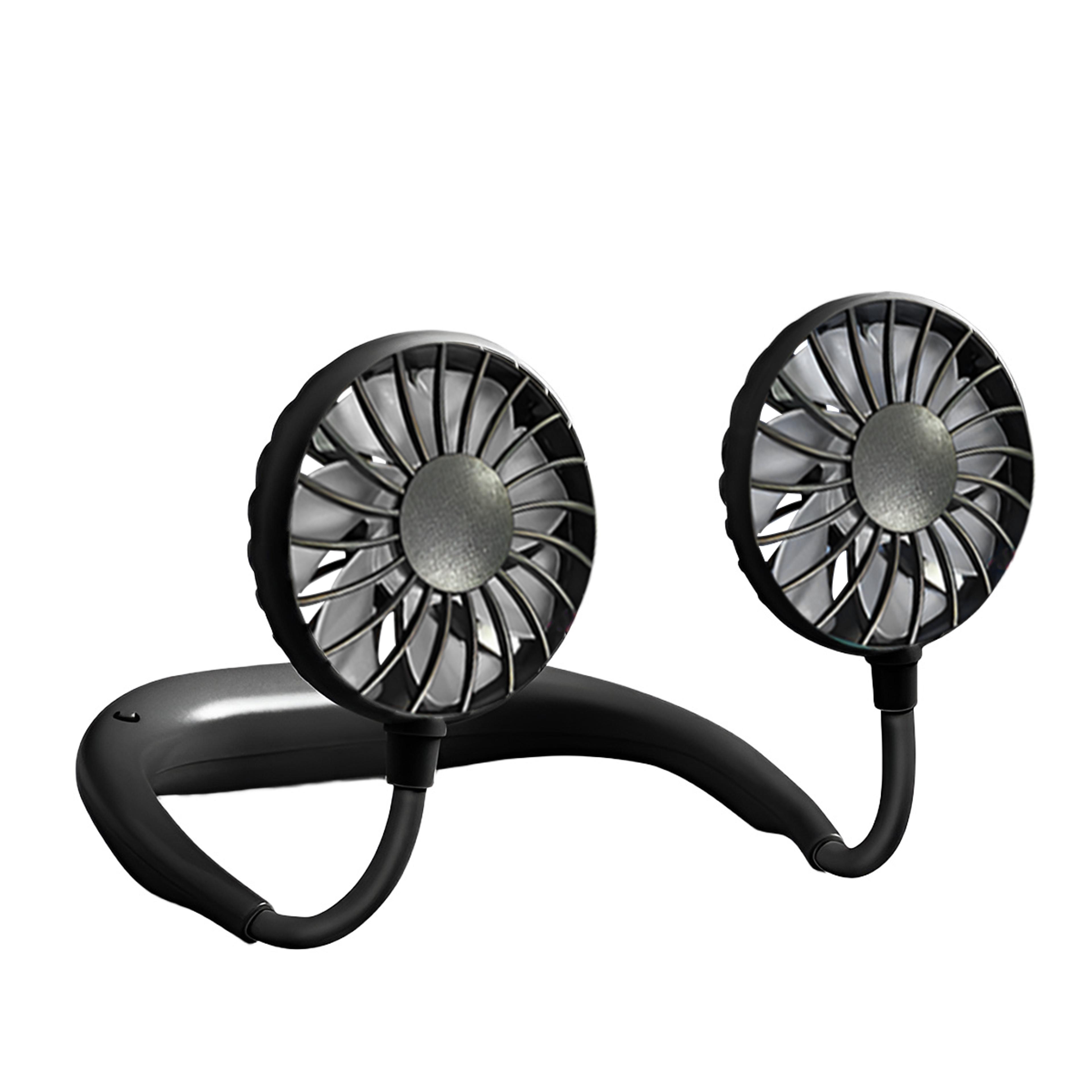 Portable Rechargeable Neck Fan Hands Free Cooling Fan For Outdoor Travel Camping 8