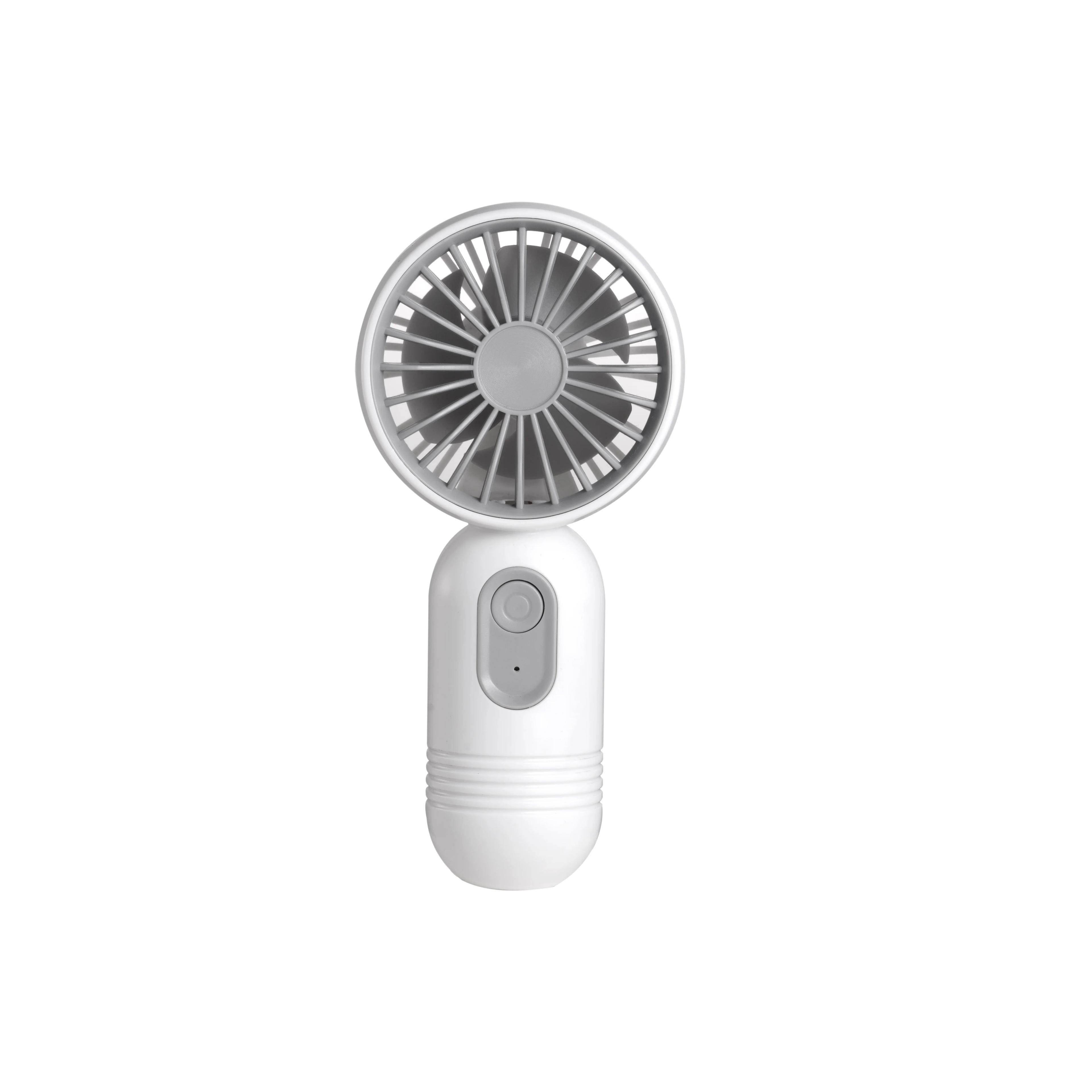 Mini Handheld Fan Portable USB Rechargeable 3 Speed Cooling Fan For Desk Office Travel 7