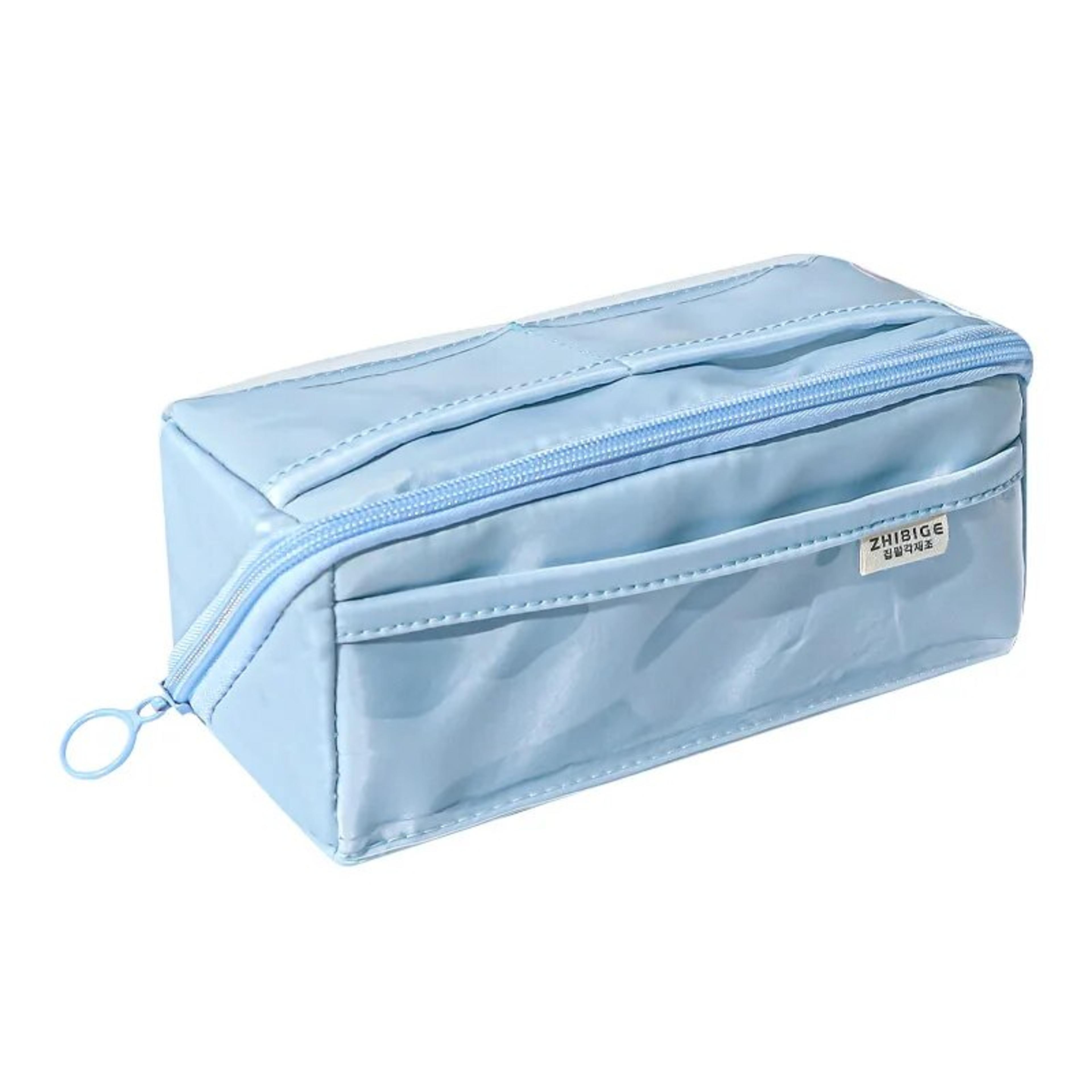 Prism Transparent Pencil Case Large Cute Organizer For School Supplies 4