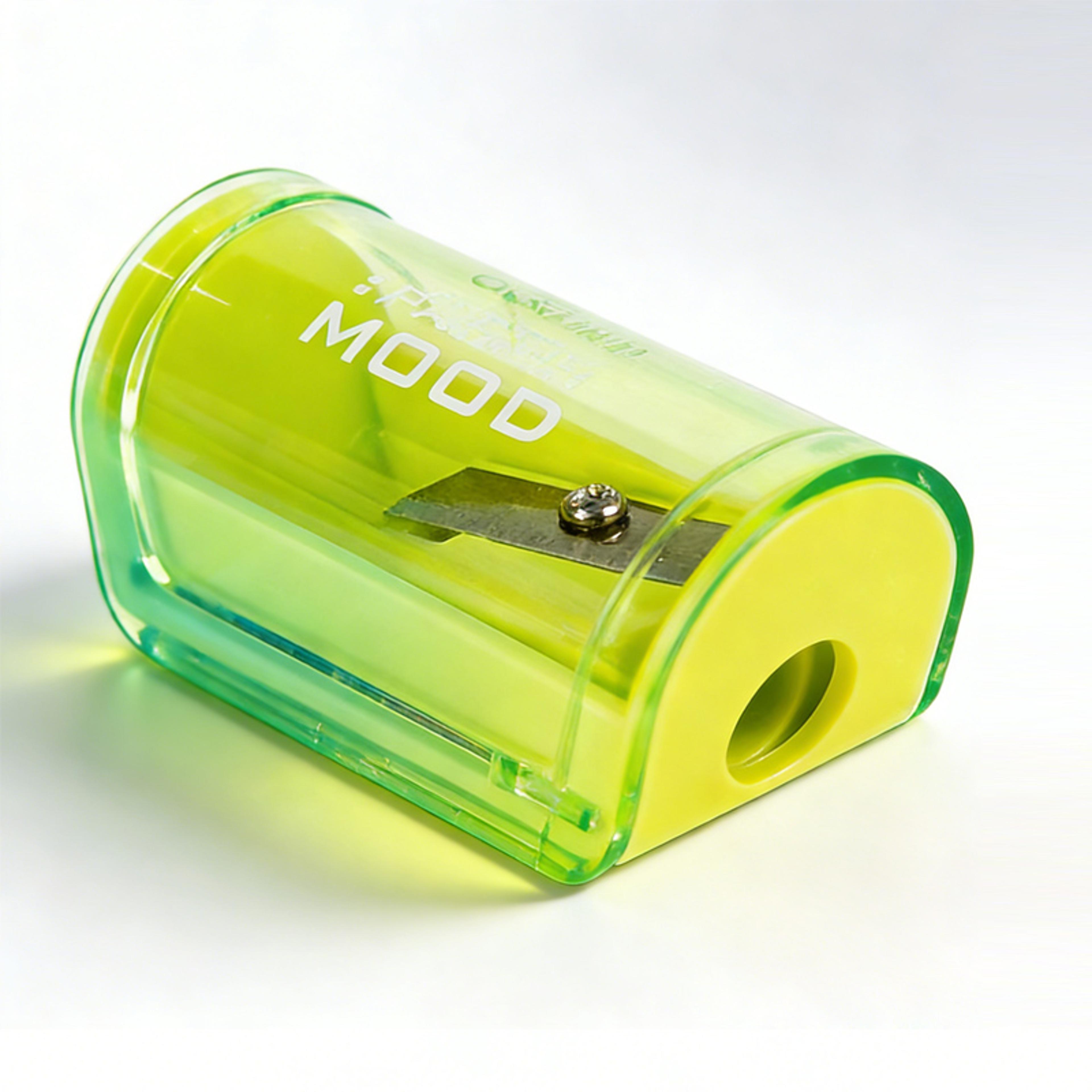 Candy Color Transparent Pencil Sharpener Portable Manual Pencil Cutter For School Office Art Suppli 7