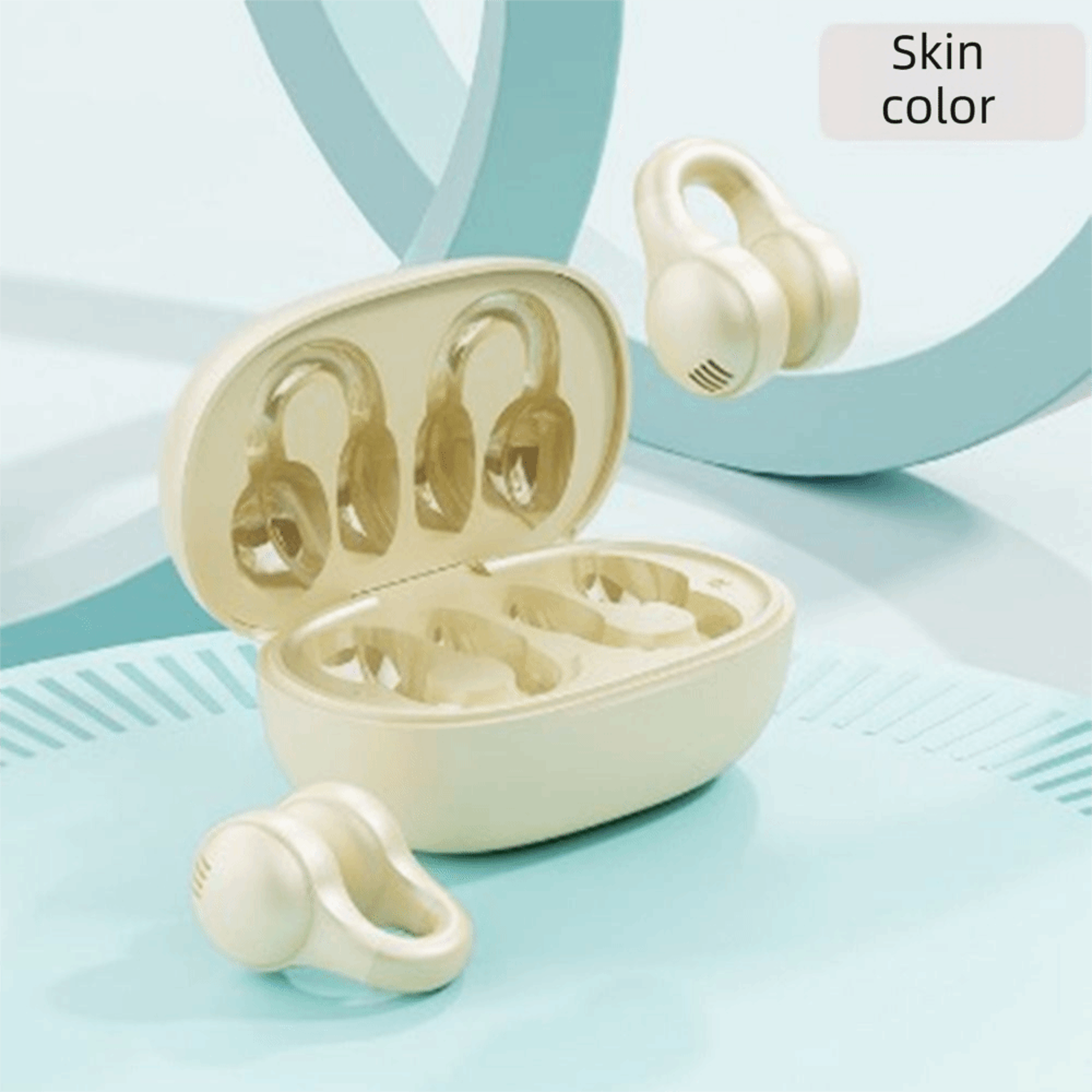 Open Ear Bone Conduction Bluetooth Headphones With Clip On Design And Long Battery Life 2