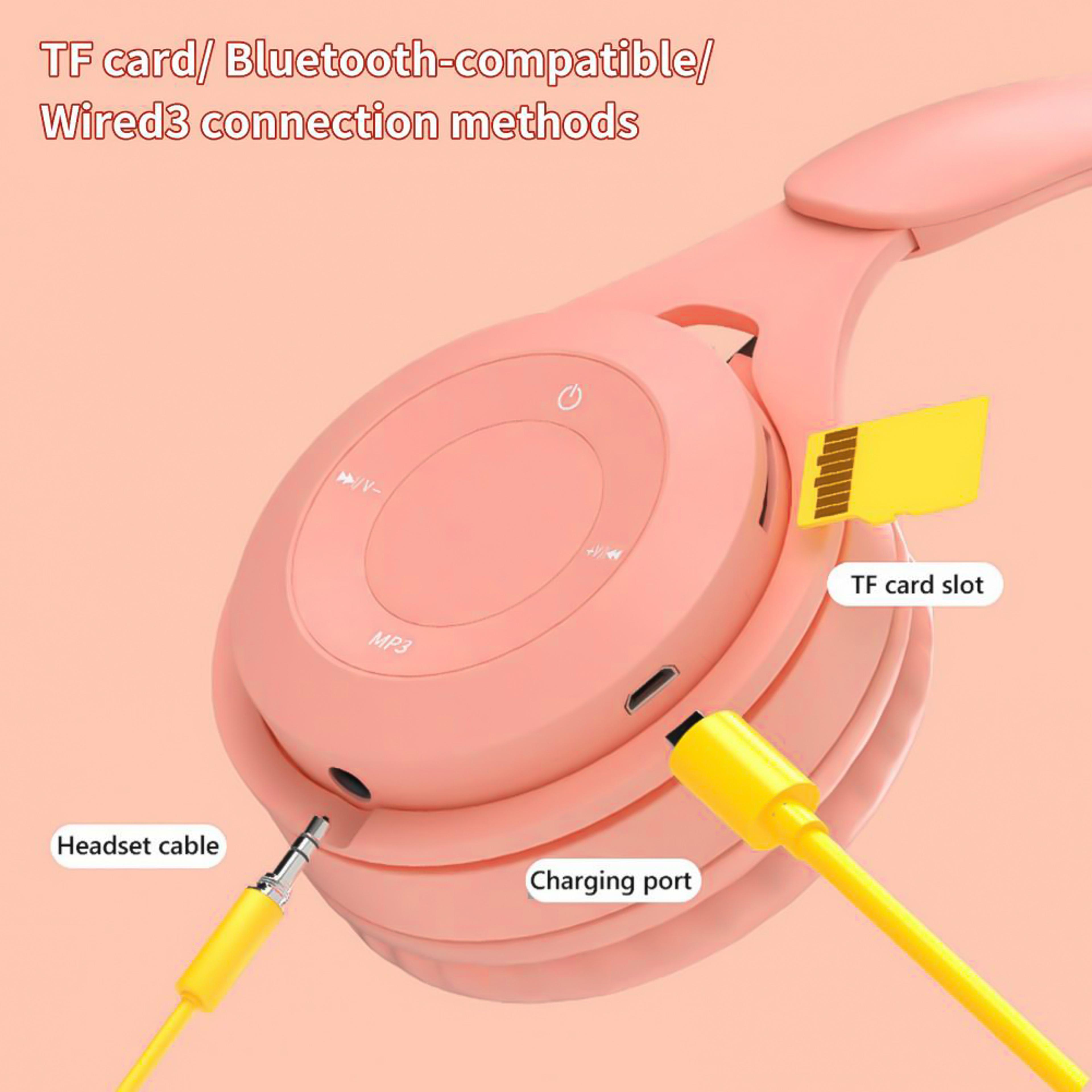 Wireless Bluetooth Headphones With Mic Stereo Gaming Headset 2