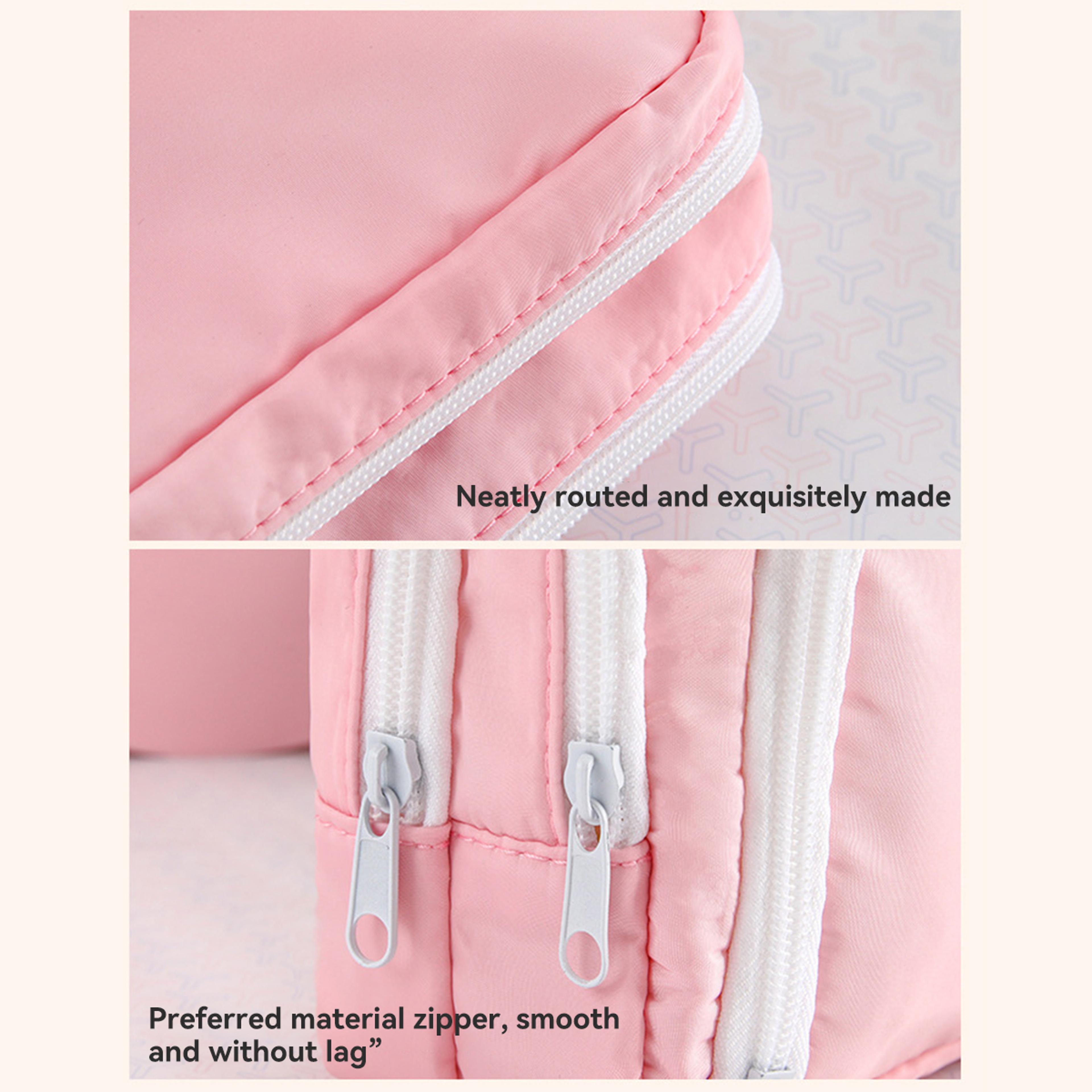 Large Capacity Pencil Pouch With Multilayer Organizer School Stationery Bag 4