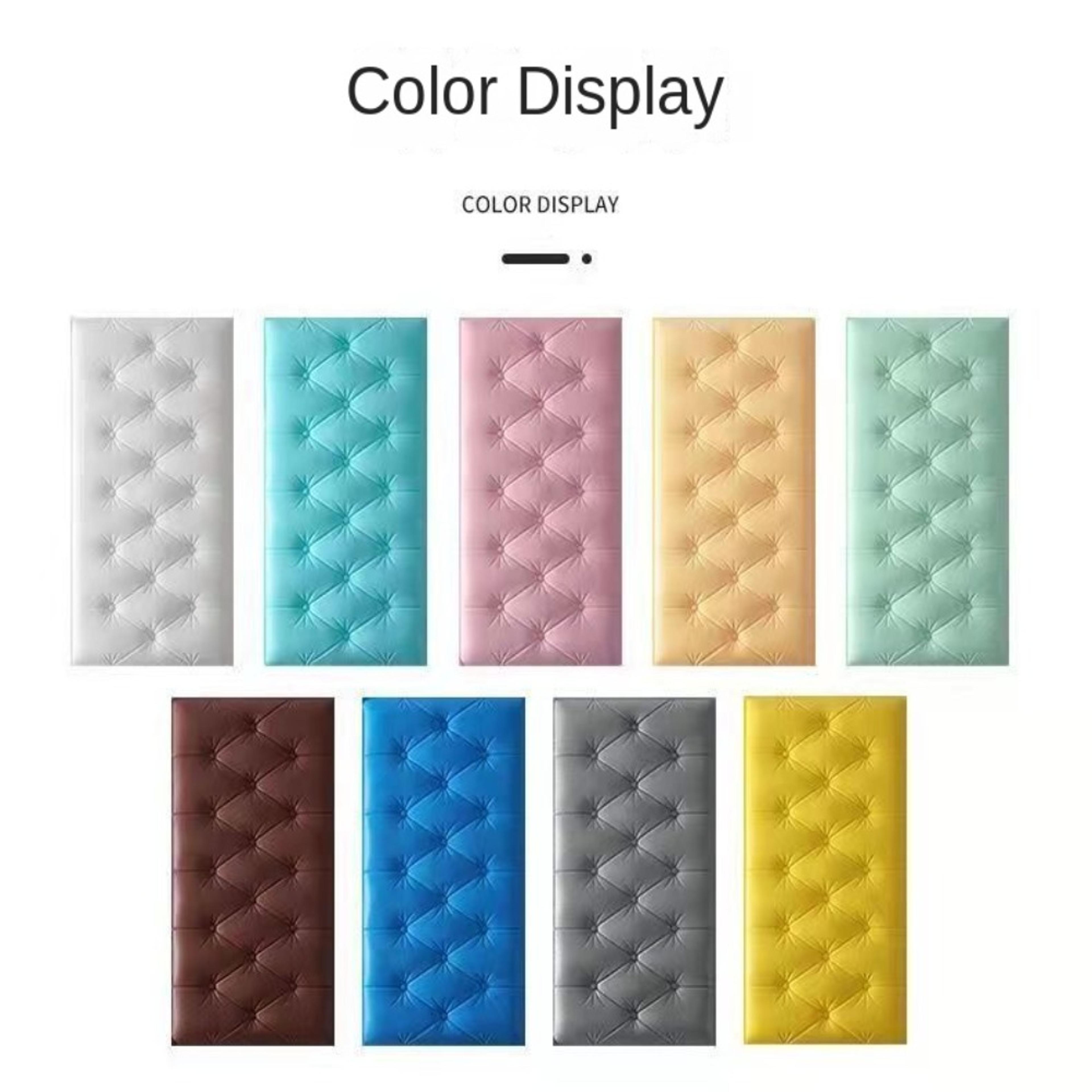 Soft Cushion Wall Stickers Self Adhesive Anti Collision Wallpaper For Kids Bedroom Decor 4