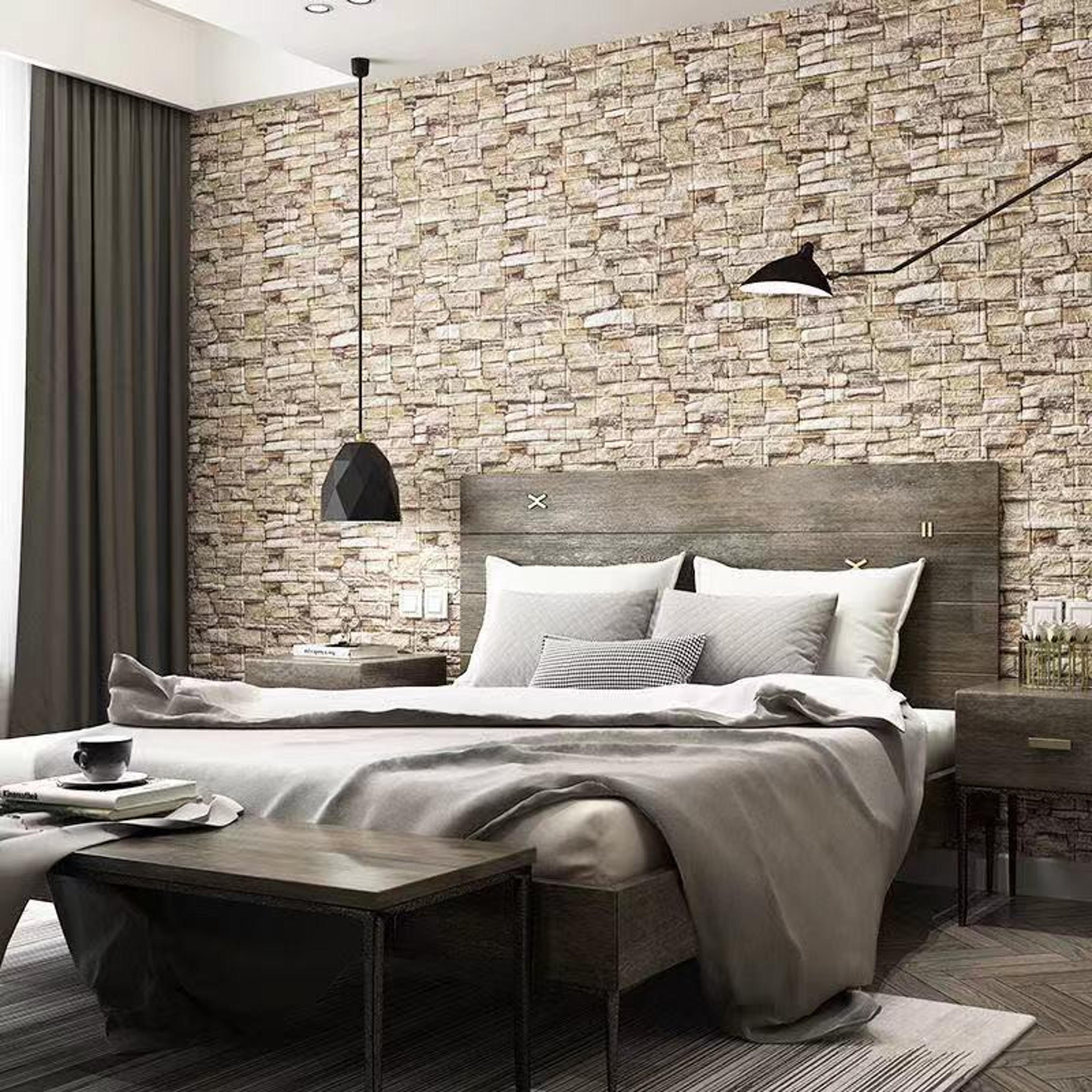 Brick Wallpaper Self Adhesive Foam Wall Stickers Waterproof Home Decor 3