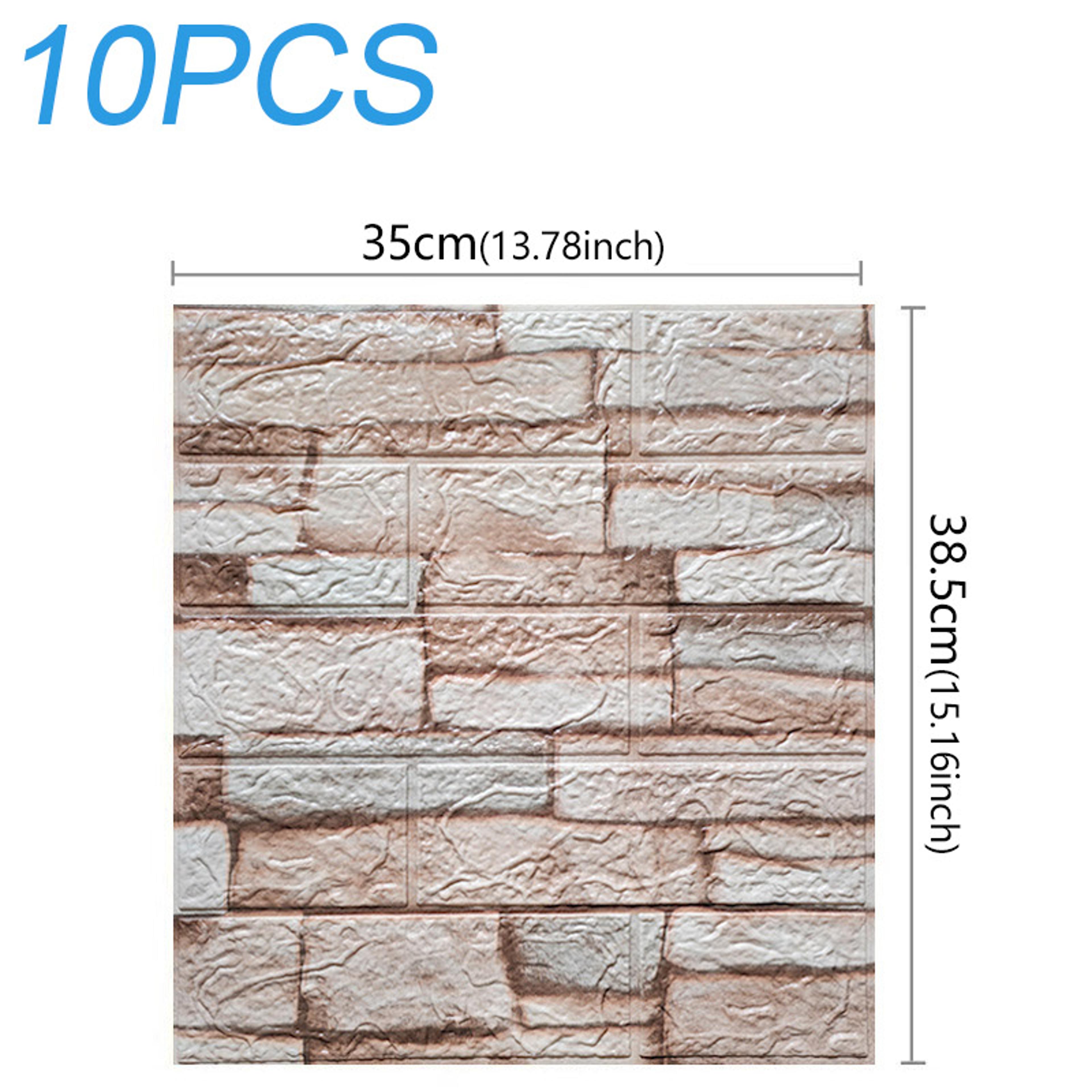 Self Adhesive Wall Panels Waterproof XPE Foam Wallpaper Home Decor 8