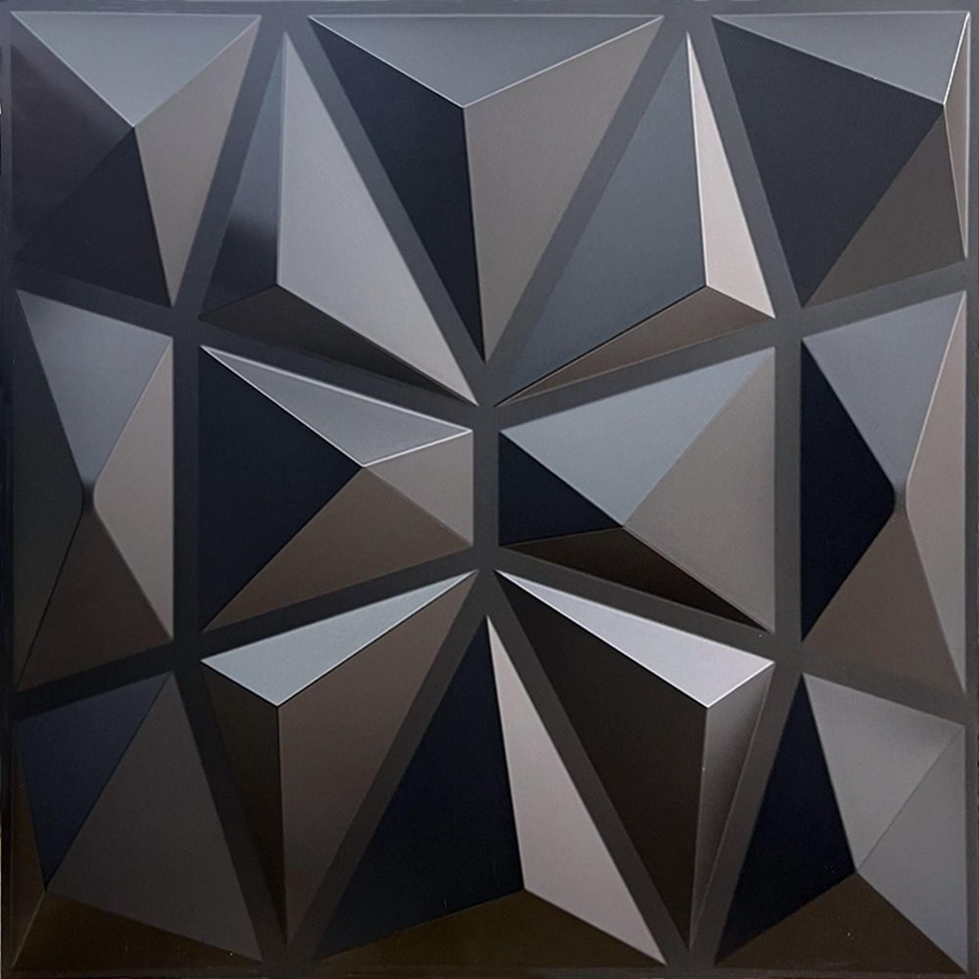 Diamond Design Wall Sticker Waterproof Peel And Stick Wall Panel Decor 4