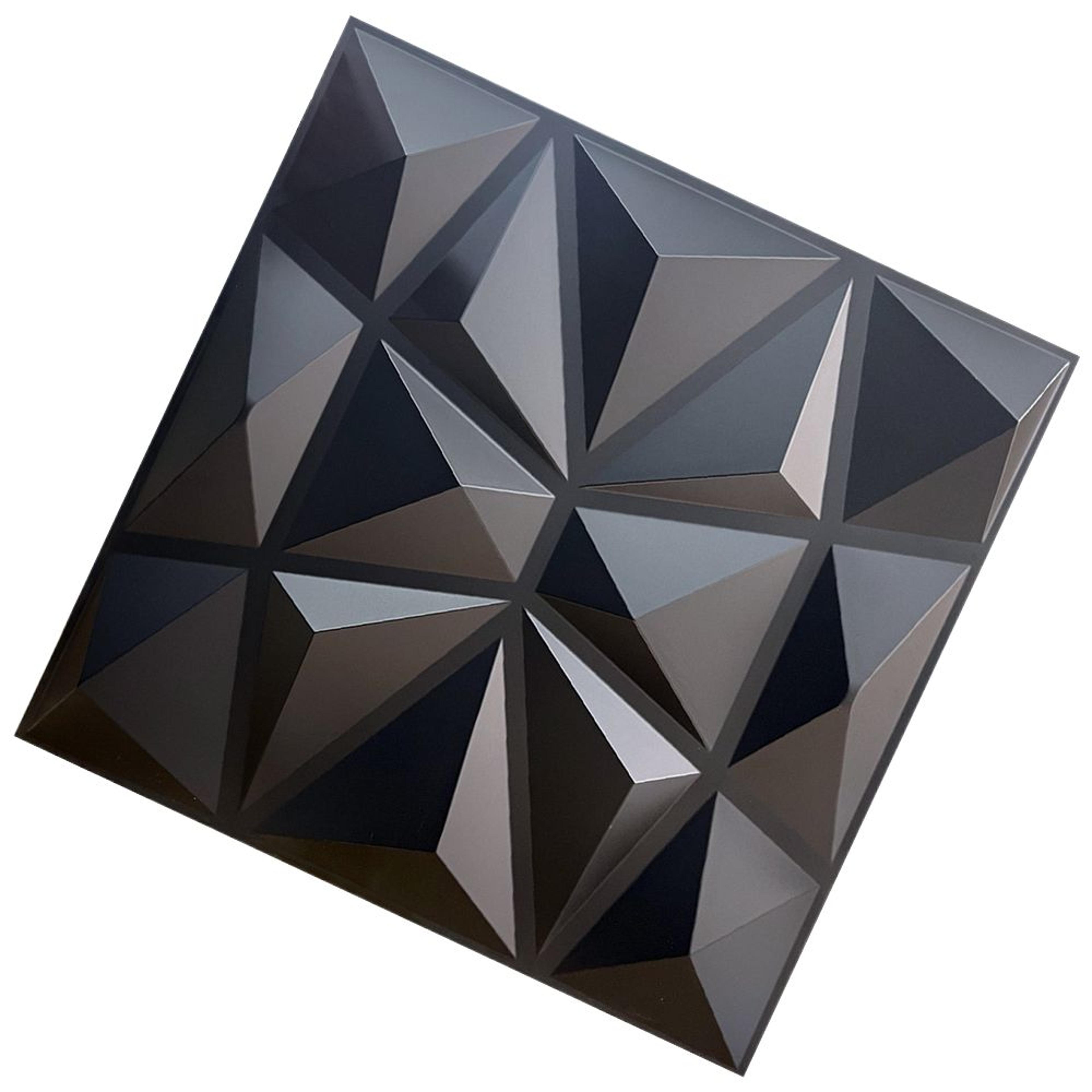 Diamond Design Wall Sticker Waterproof Peel And Stick Wall Panel Decor 6