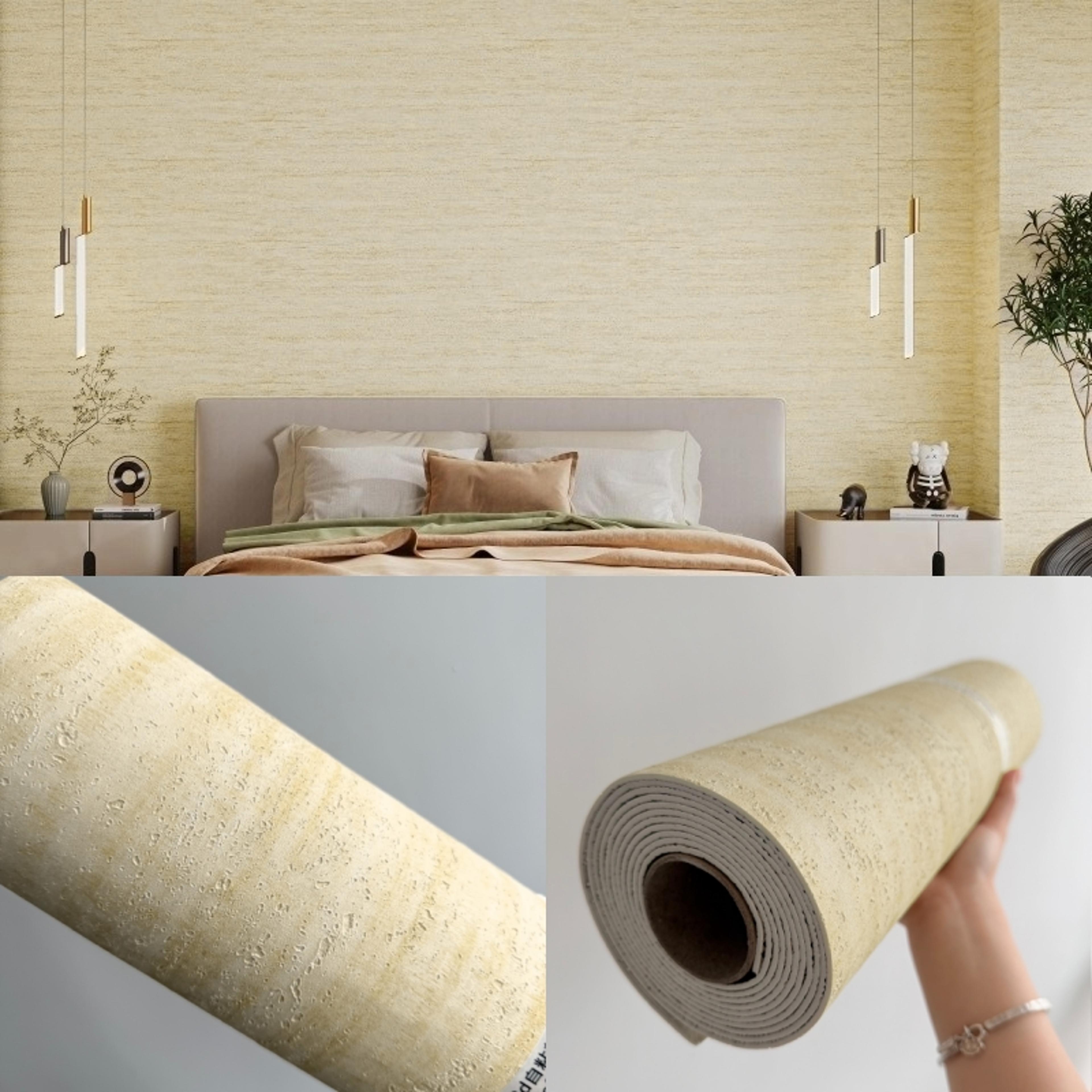 Imitation Travertine Faux Stone Peel And Stick Wall Panels For Modern Home Decor 7