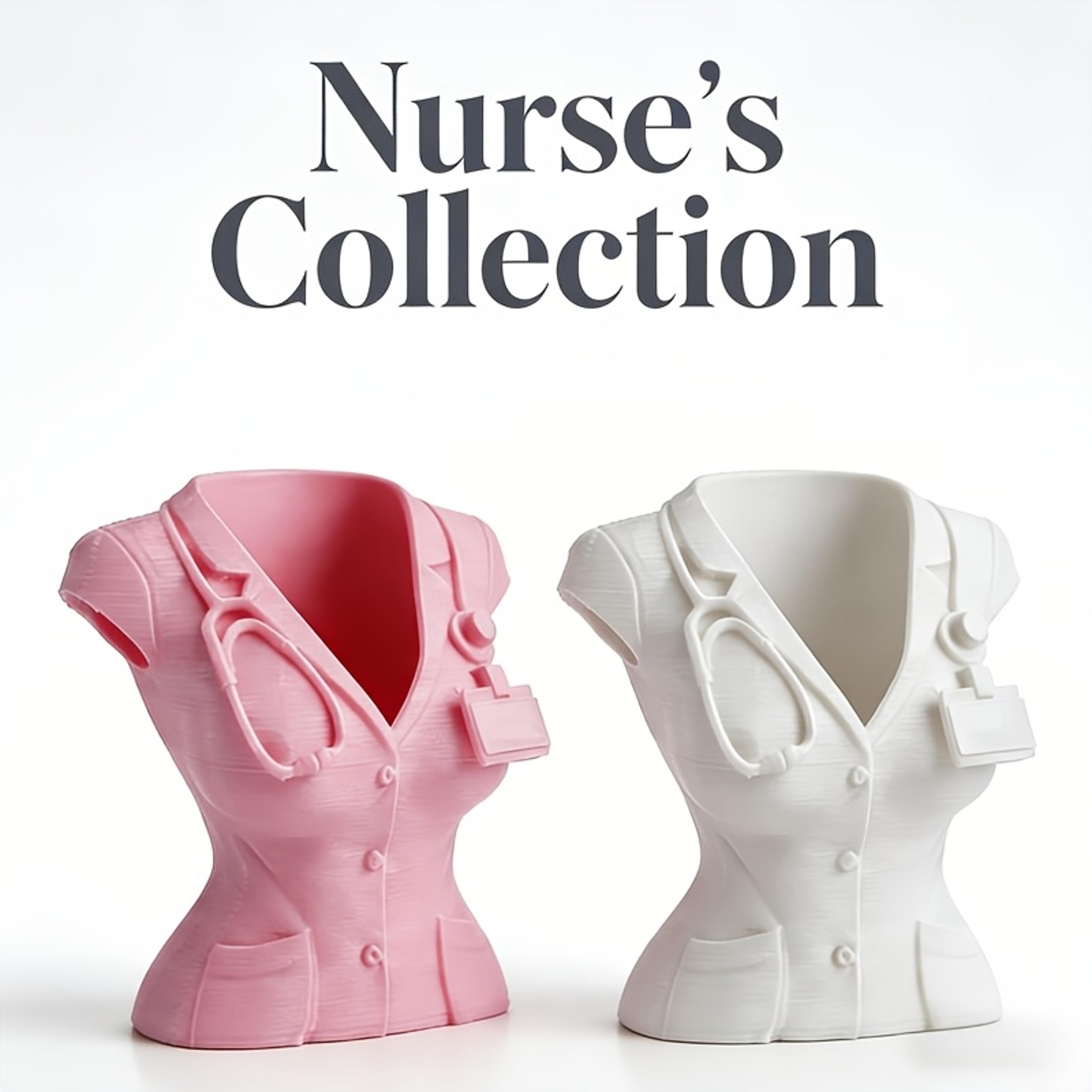 creative nurse pen holder doctor desk accessory medical office decor gift