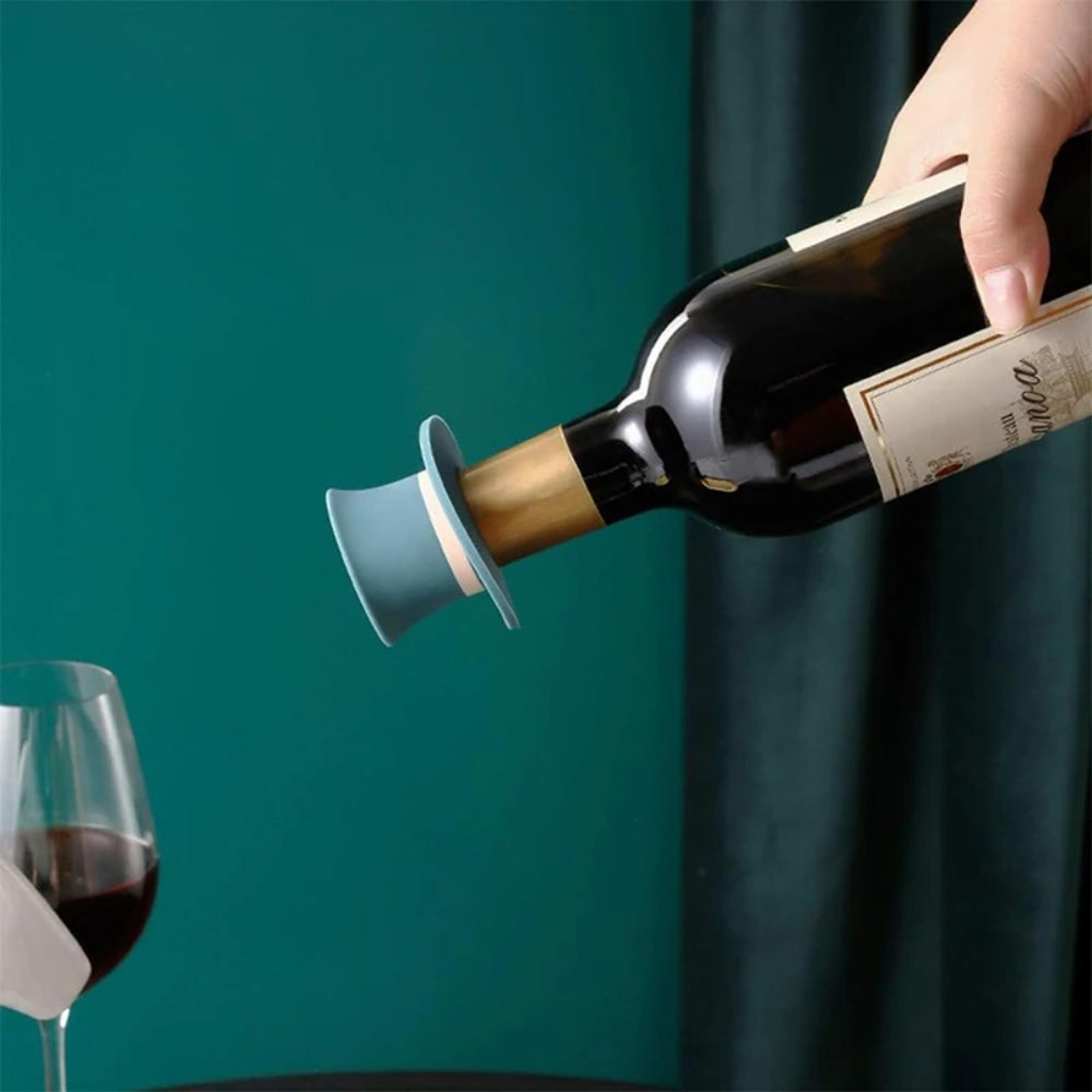 funny hat poker shape silicone wine bottle stopper leak proof reusable wine accessories gift