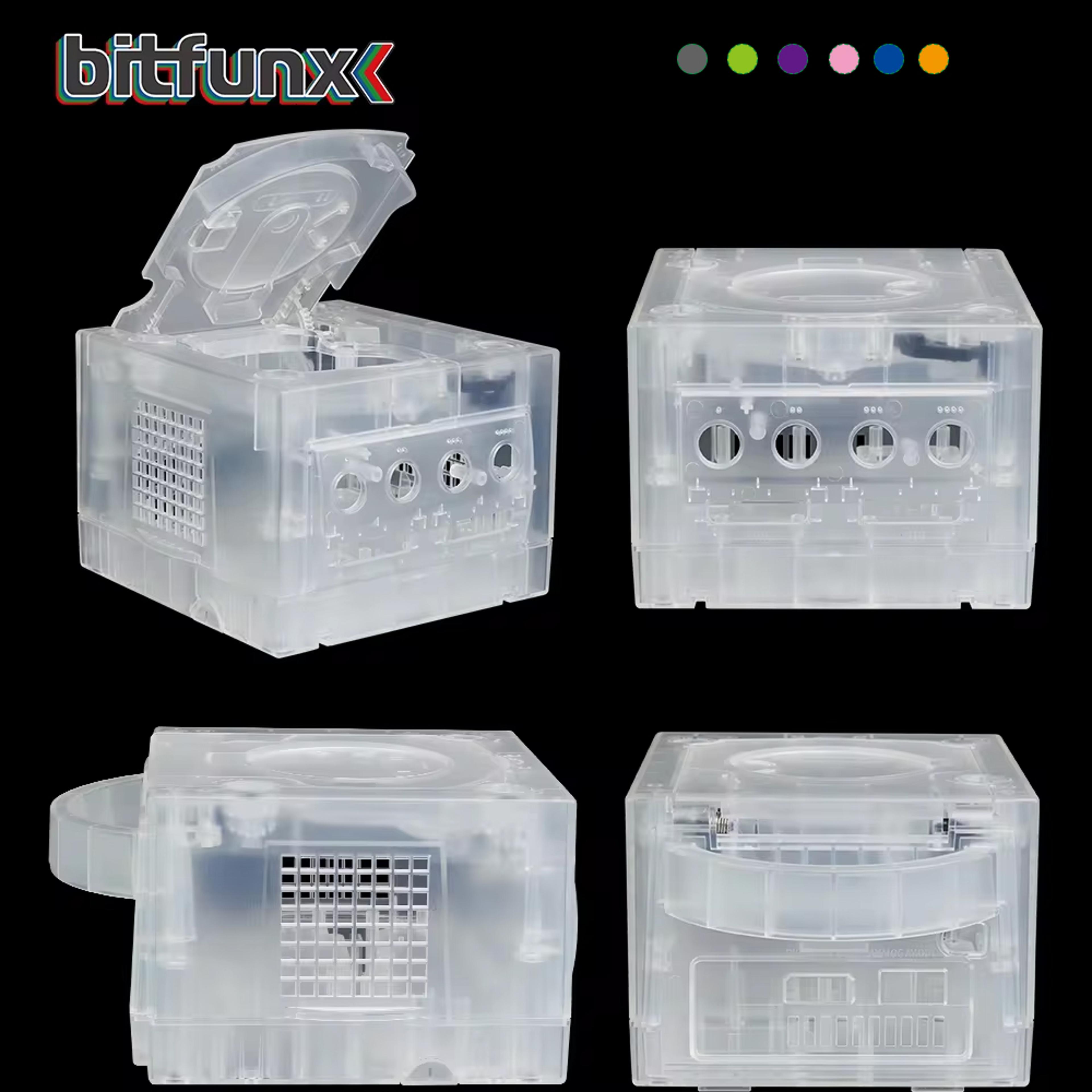 GameCube Replacement Shell Transparent NGC Console Housing 2