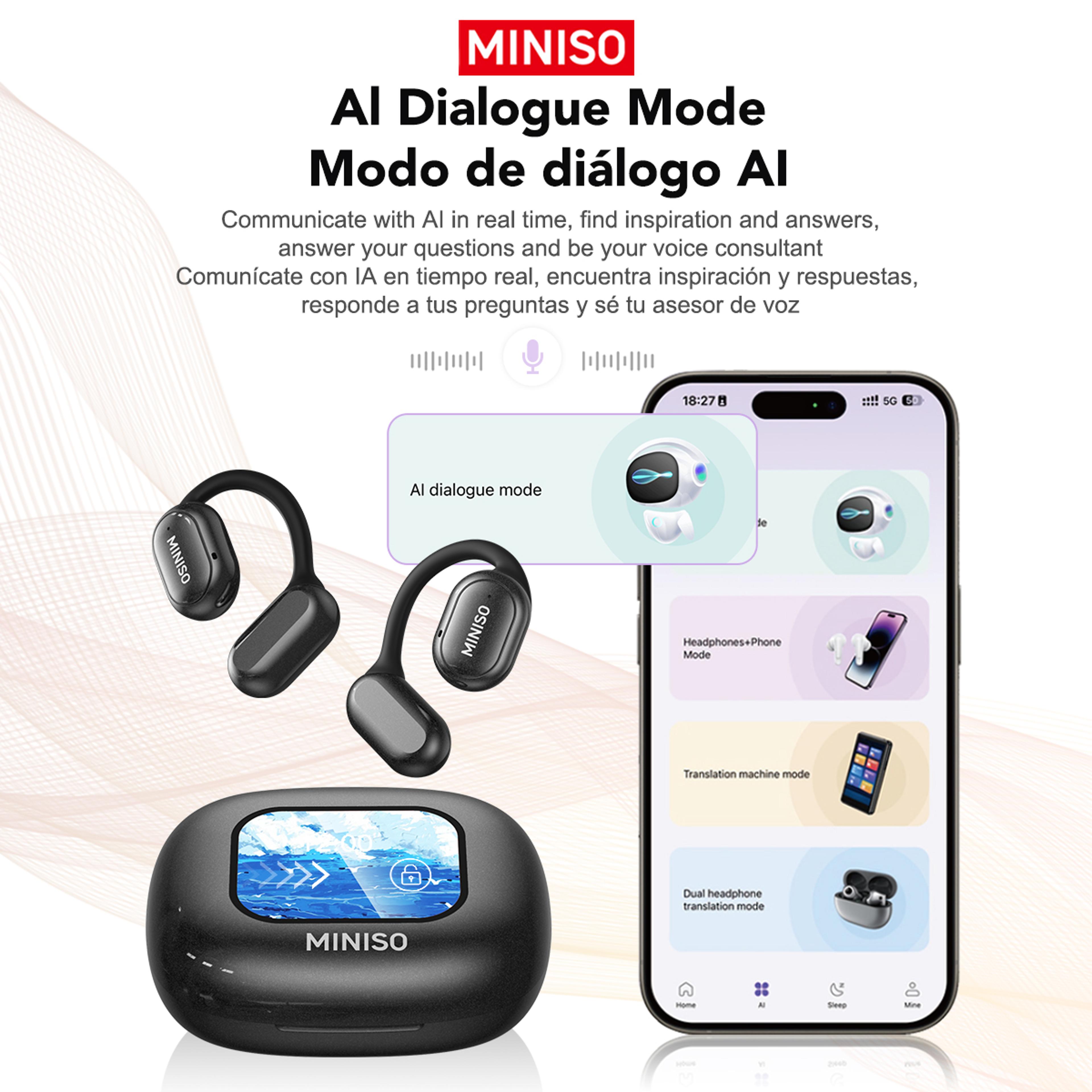 Real Time Translation Earbuds Wireless Bluetooth Headset 2