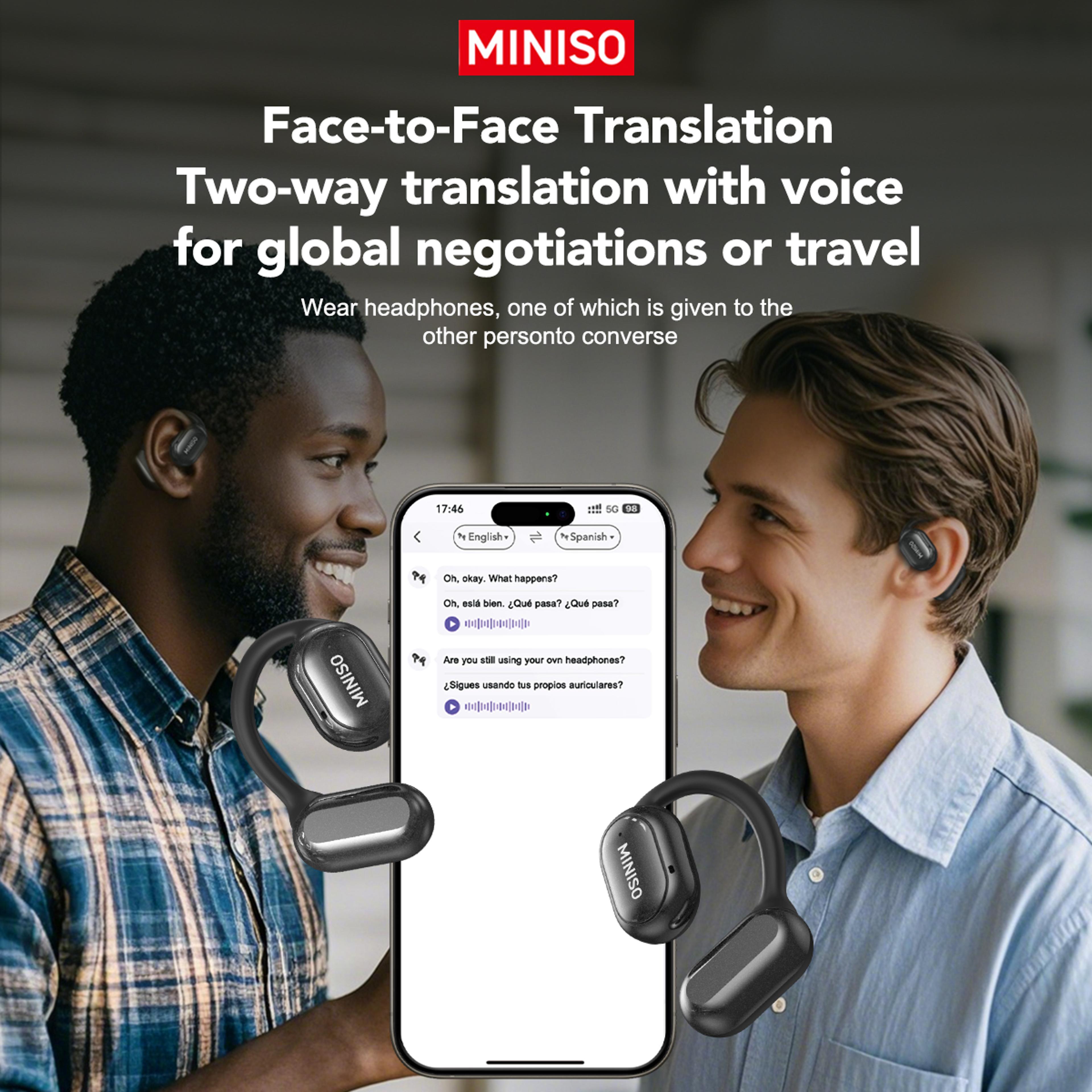 Real Time Translation Earbuds Wireless Bluetooth Headset 5