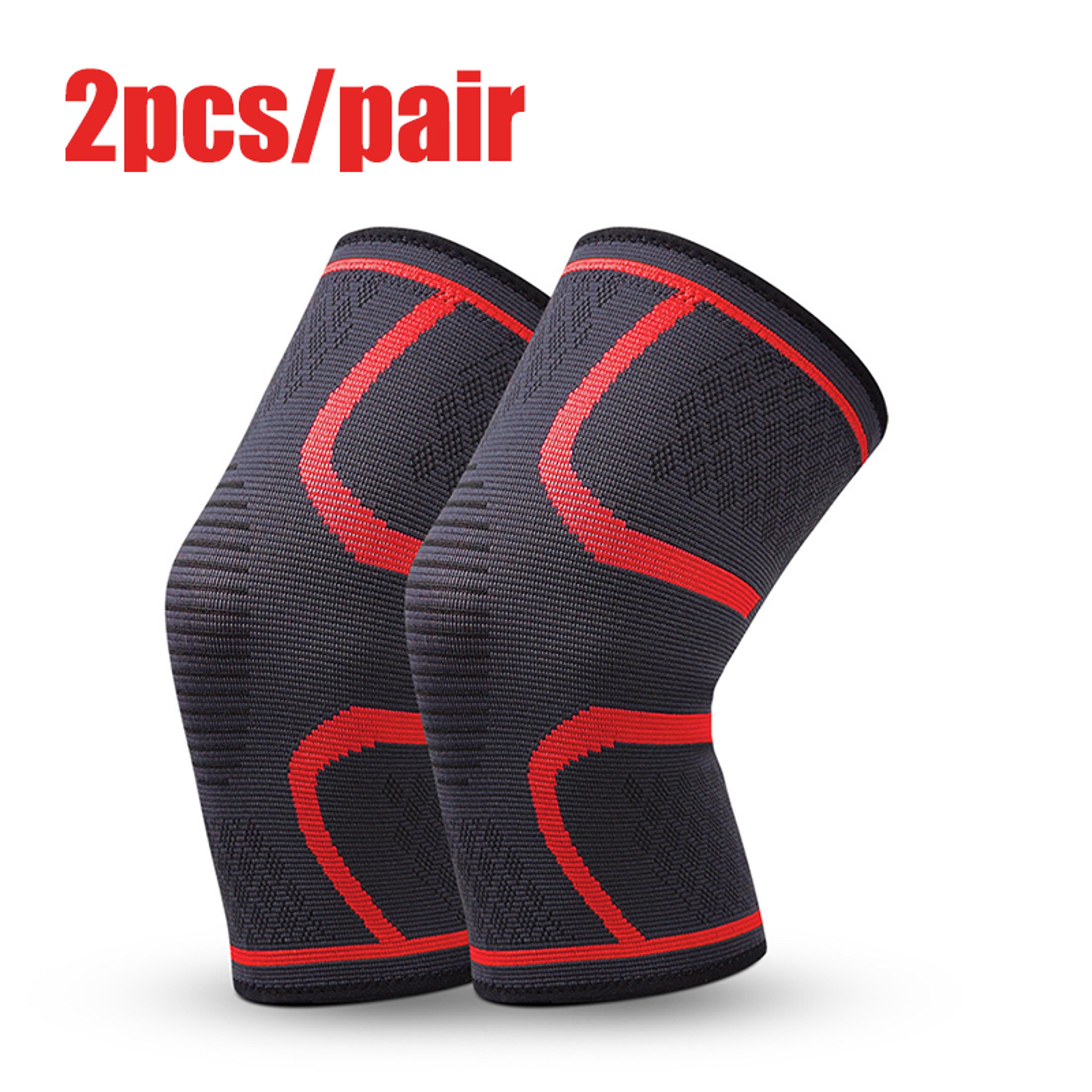 Elastic Compression Knee Support Sleeve For Running Basketball Cycling And Fitness 11