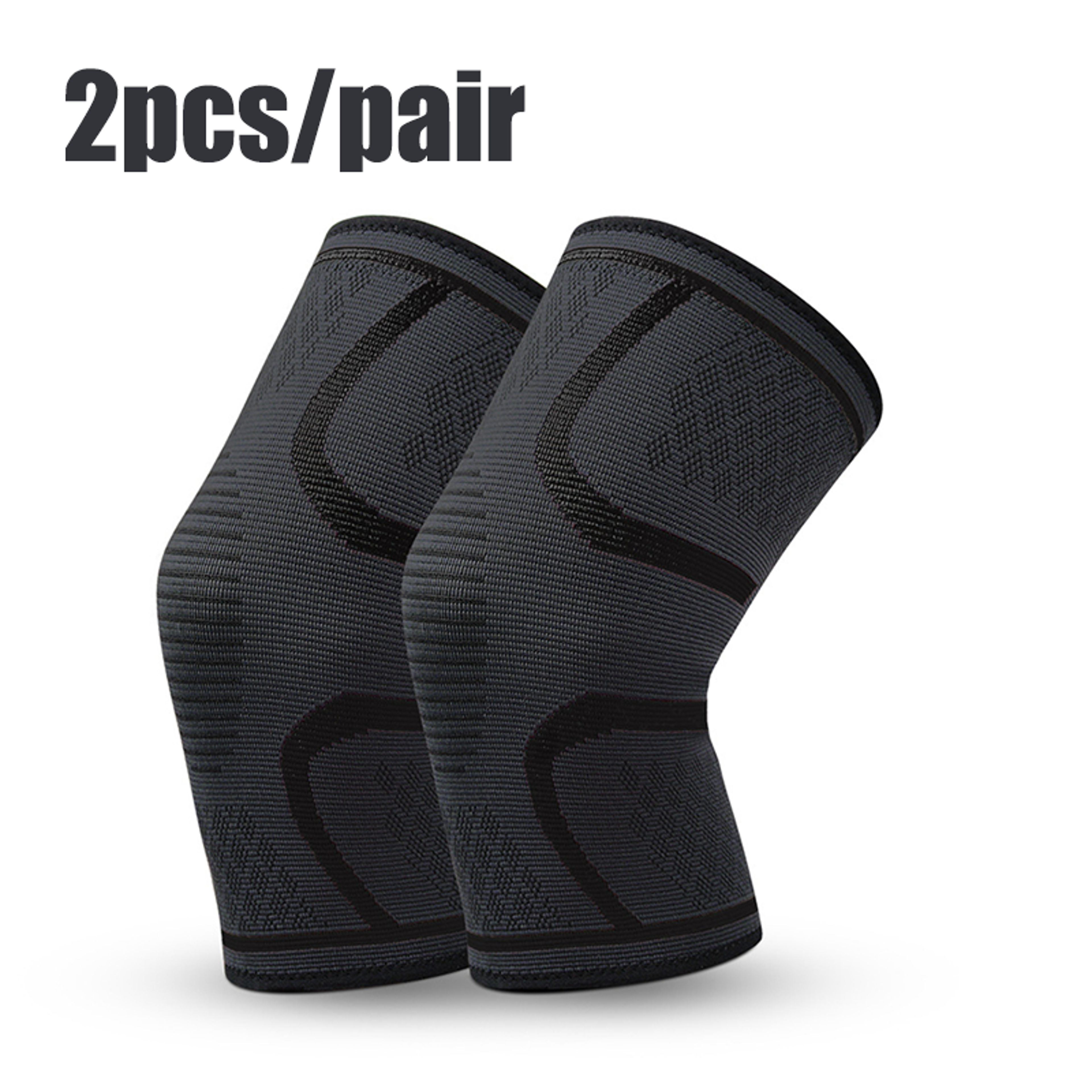Elastic Compression Knee Support Sleeve For Running Basketball Cycling And Fitness 13