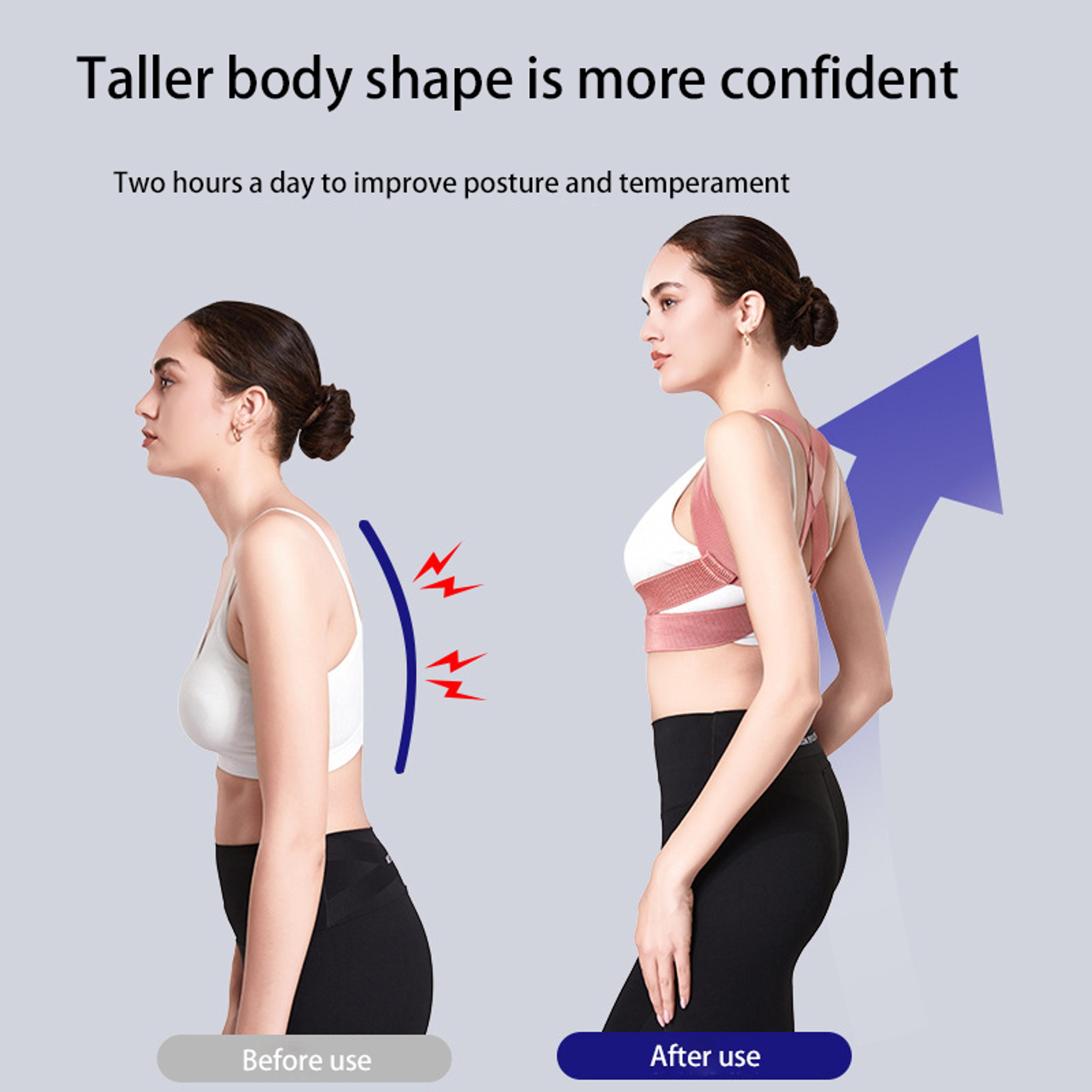 Adjustable Invisible Posture Corrector Back Brace For Upper Back And Shoulder Support 2