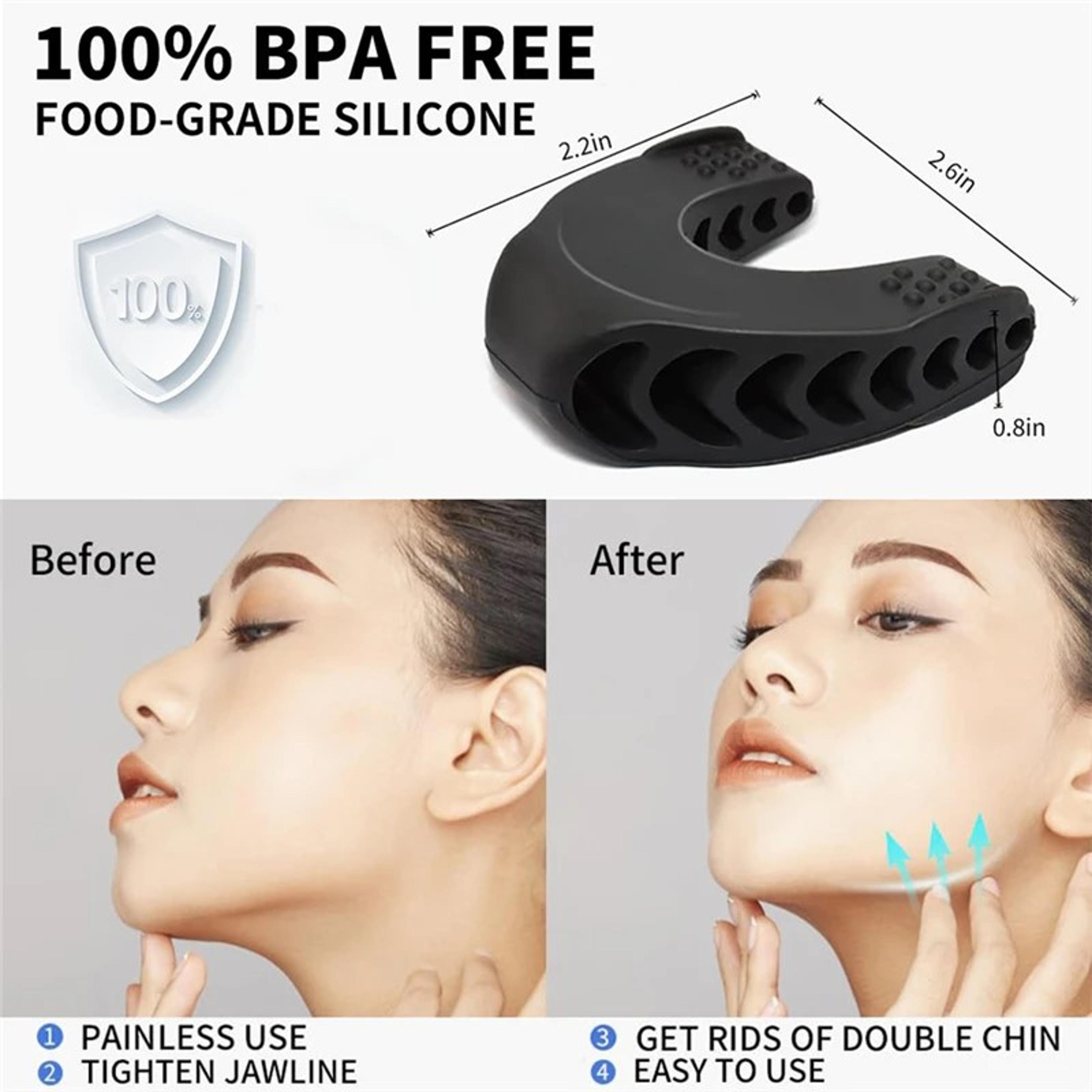 U Shape Jaw Exerciser Jawline Trainer Facial Muscle Fitness Tool 1