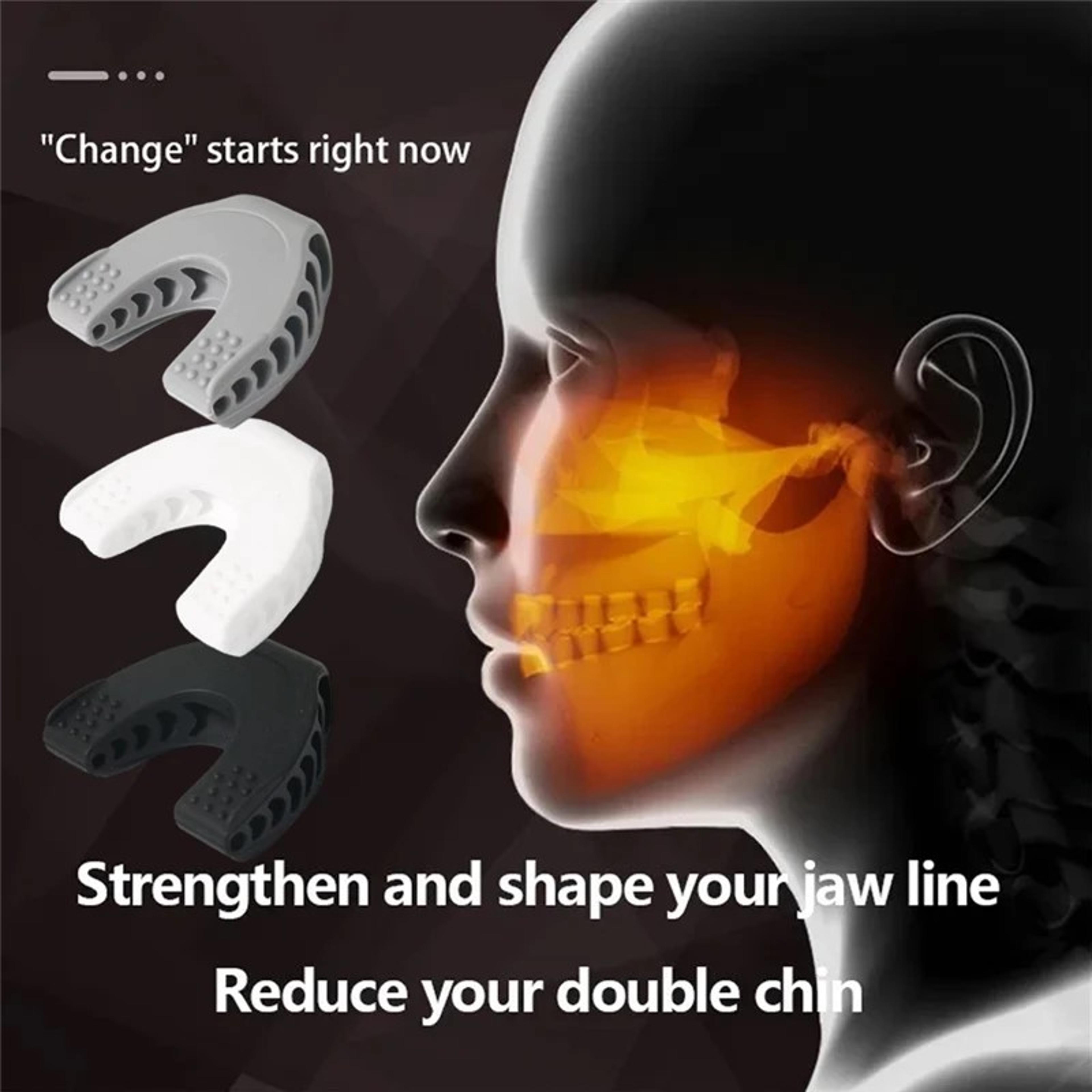 U Shape Jaw Exerciser Jawline Trainer Facial Muscle Fitness Tool 4