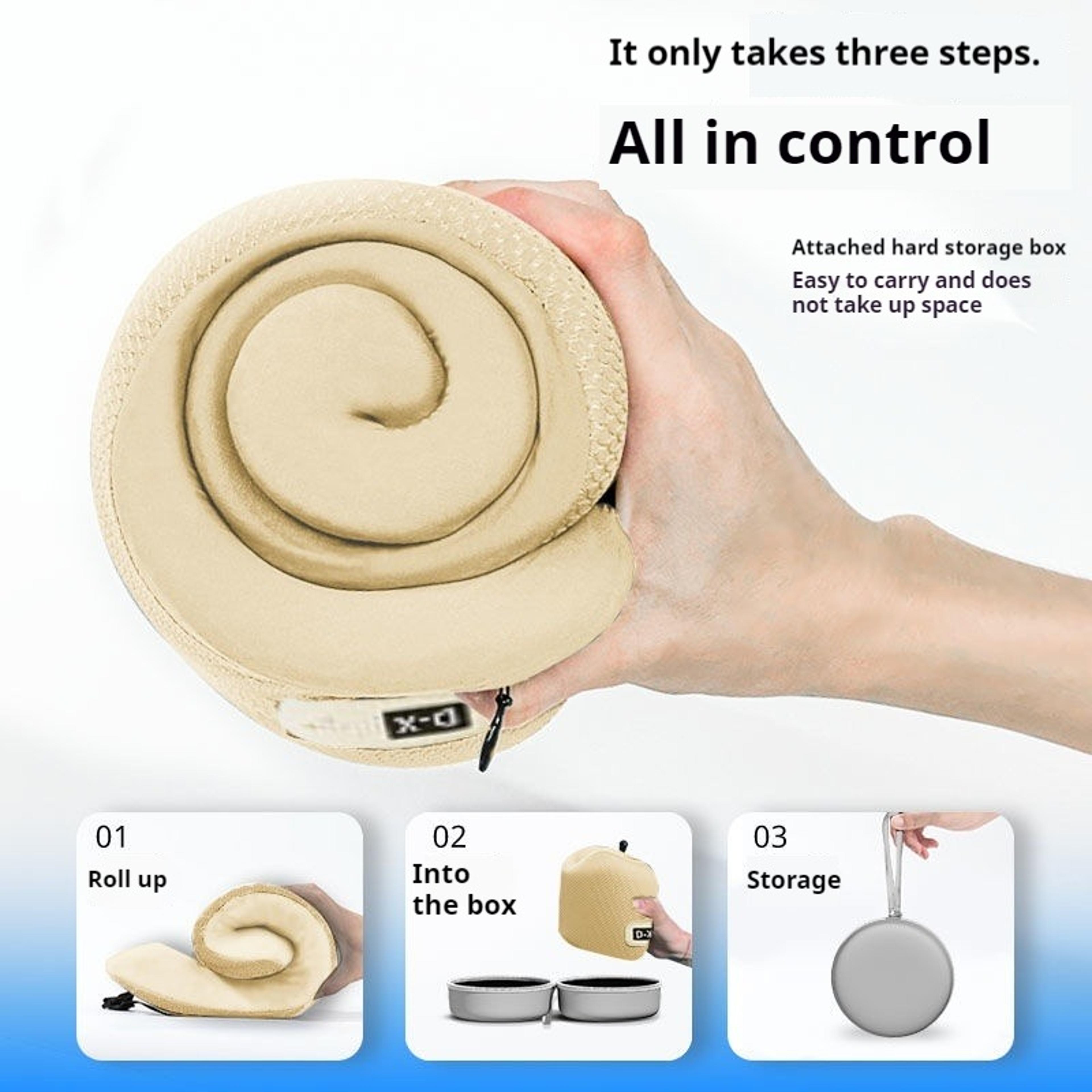 Memory Foam Travel Neck Pillow U Shape Airplane Pillow For Comfortable Head And Neck Support 3