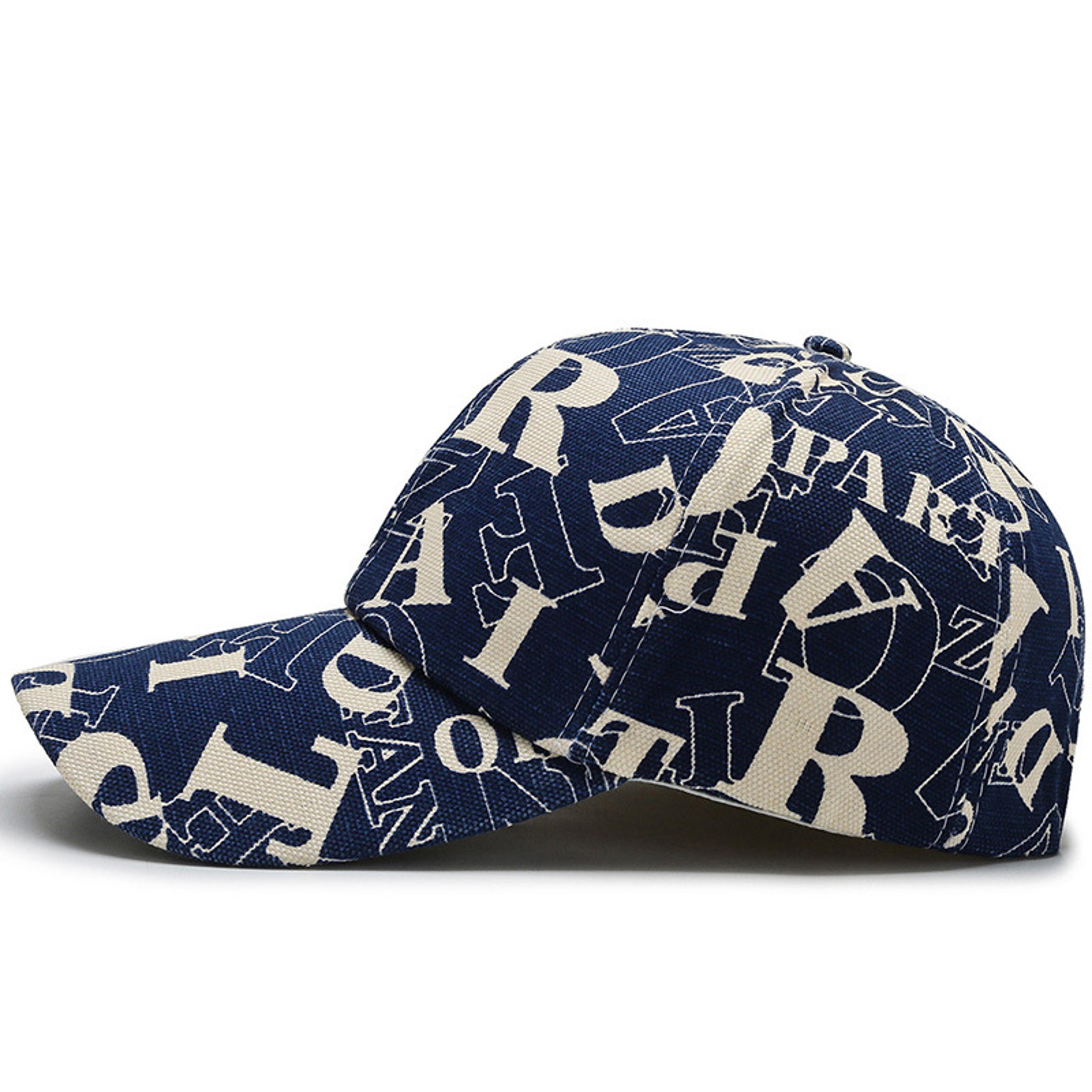 Vintage Letter Print Baseball Cap Unisex Hip Hop Streetwear Hat 2