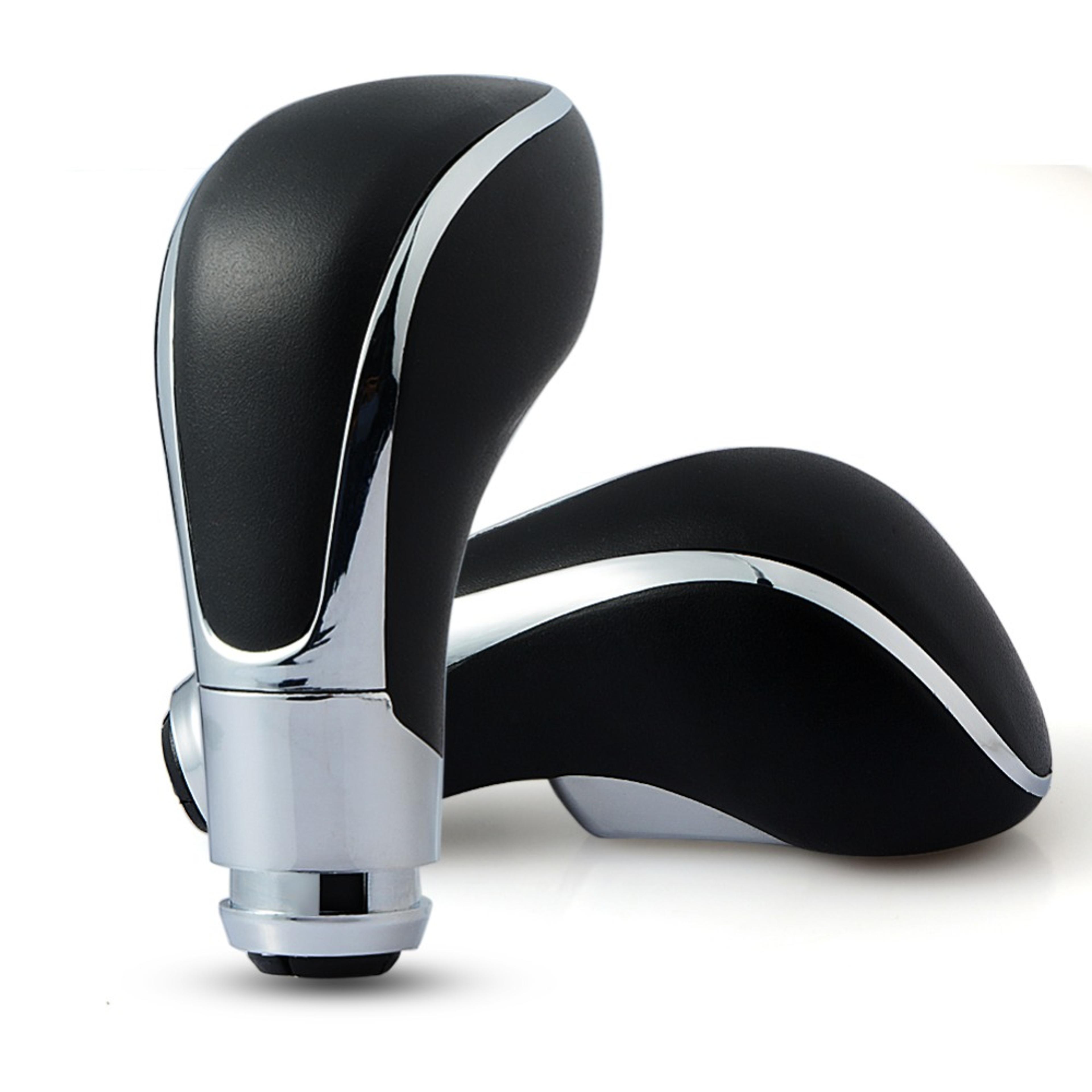 premium automatic gear shift knob leather transmission lever replacement