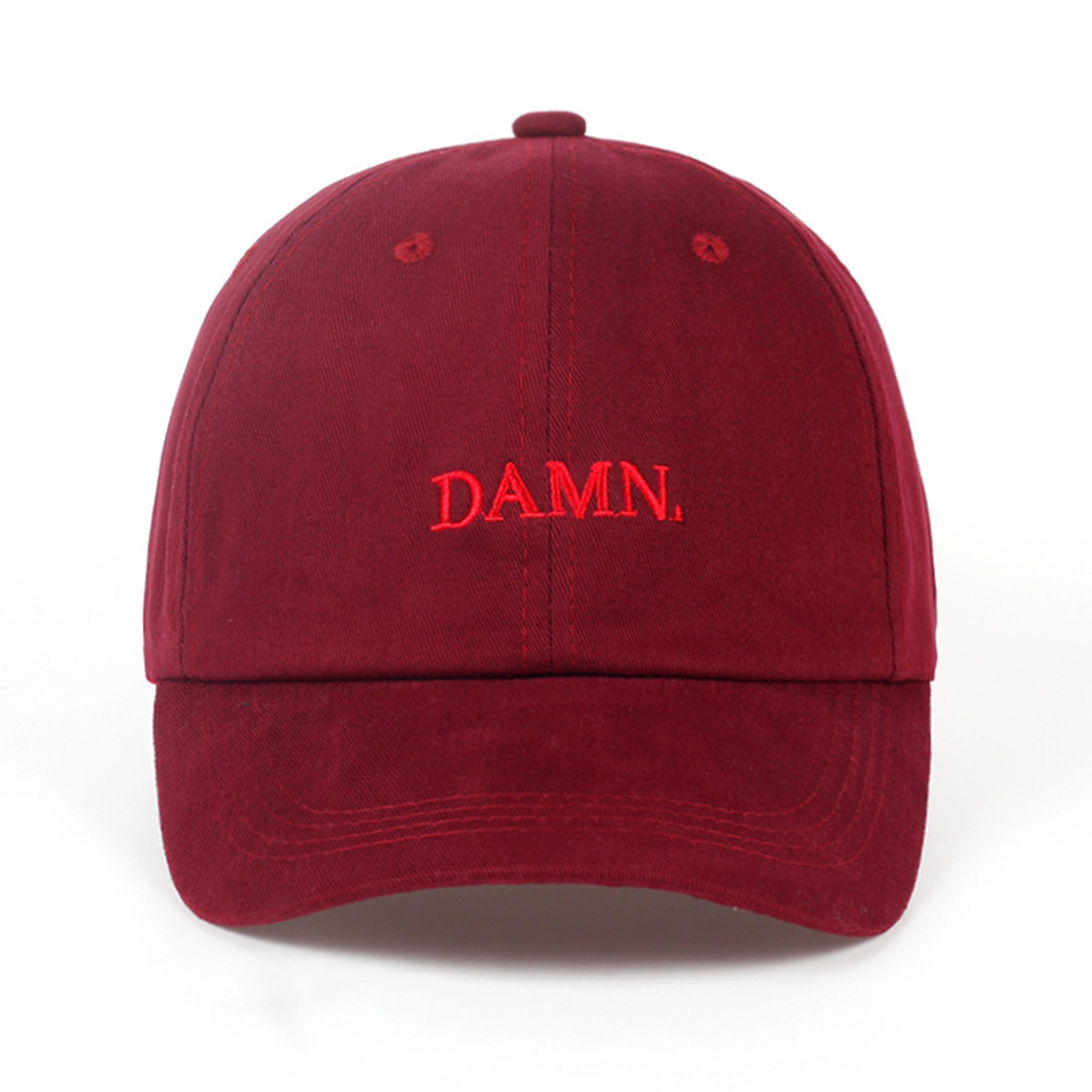 Embroidered Baseball Cap Unisex Adjustable Hip Hop Streetwear Hat 1